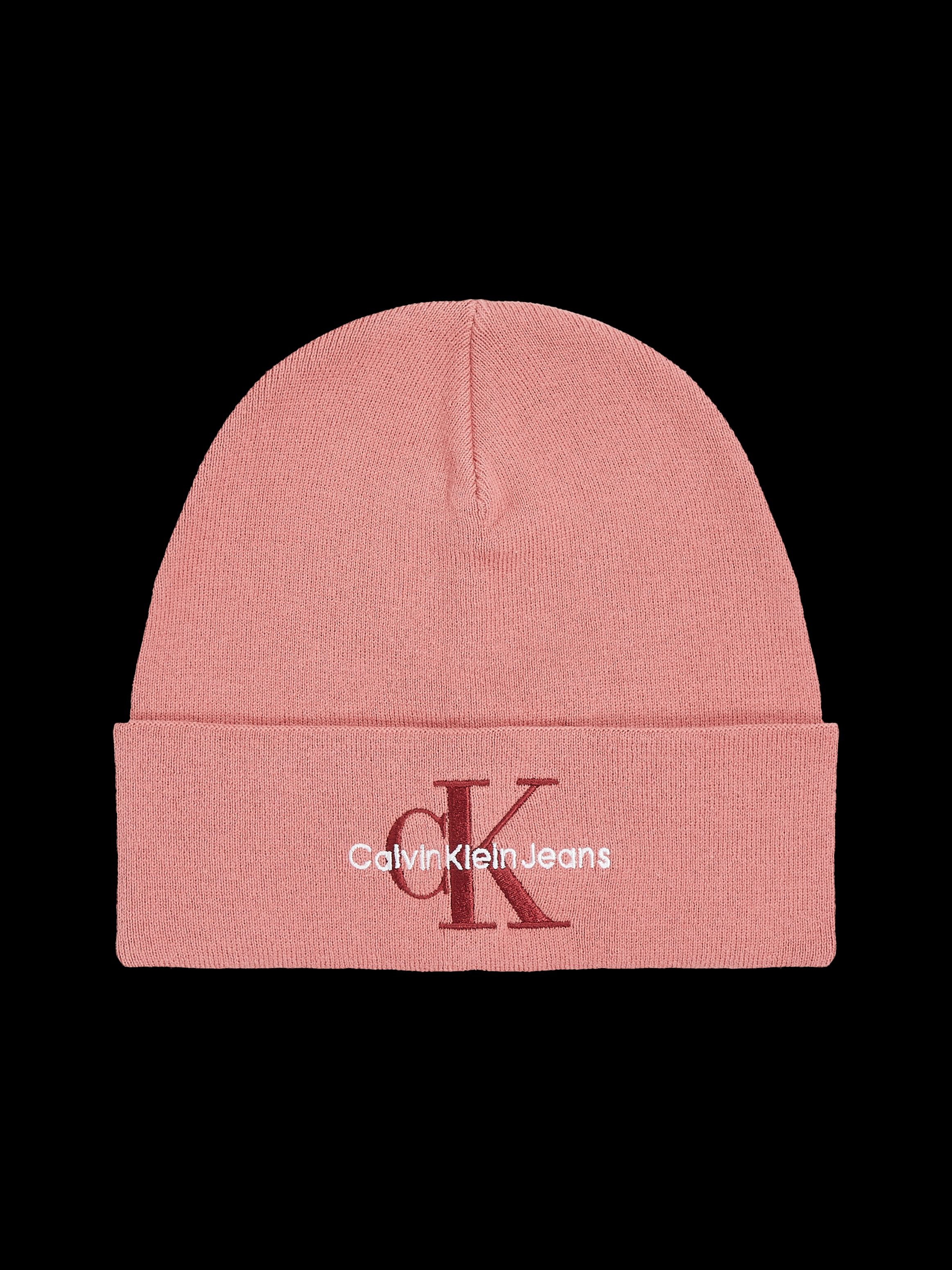 Calvin Klein Beanie MONOLOGO EMBRO BEANIE
