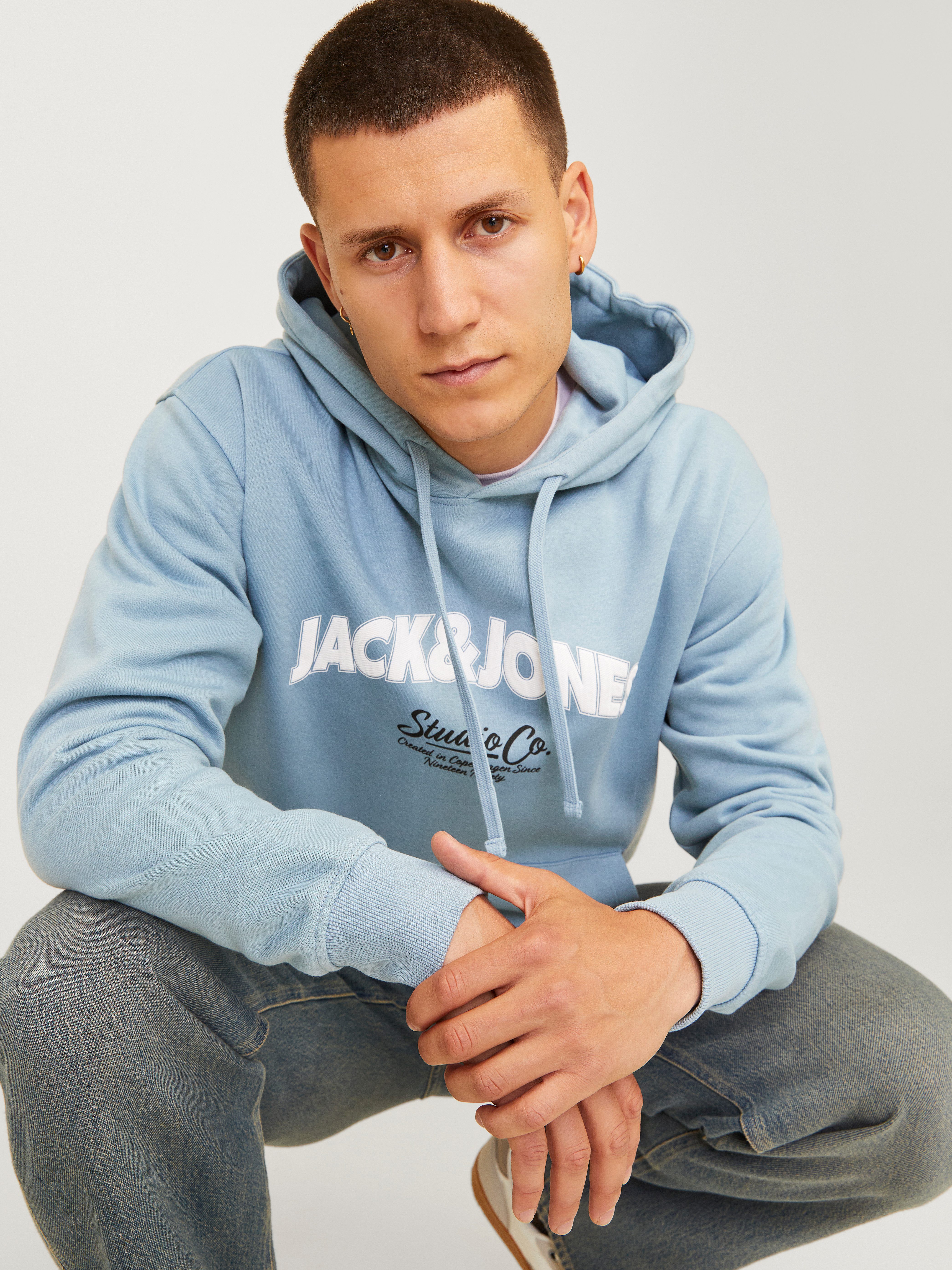 Jack & Jones Hoodie JORBRONX ARCH BIG SWEAT HOOD