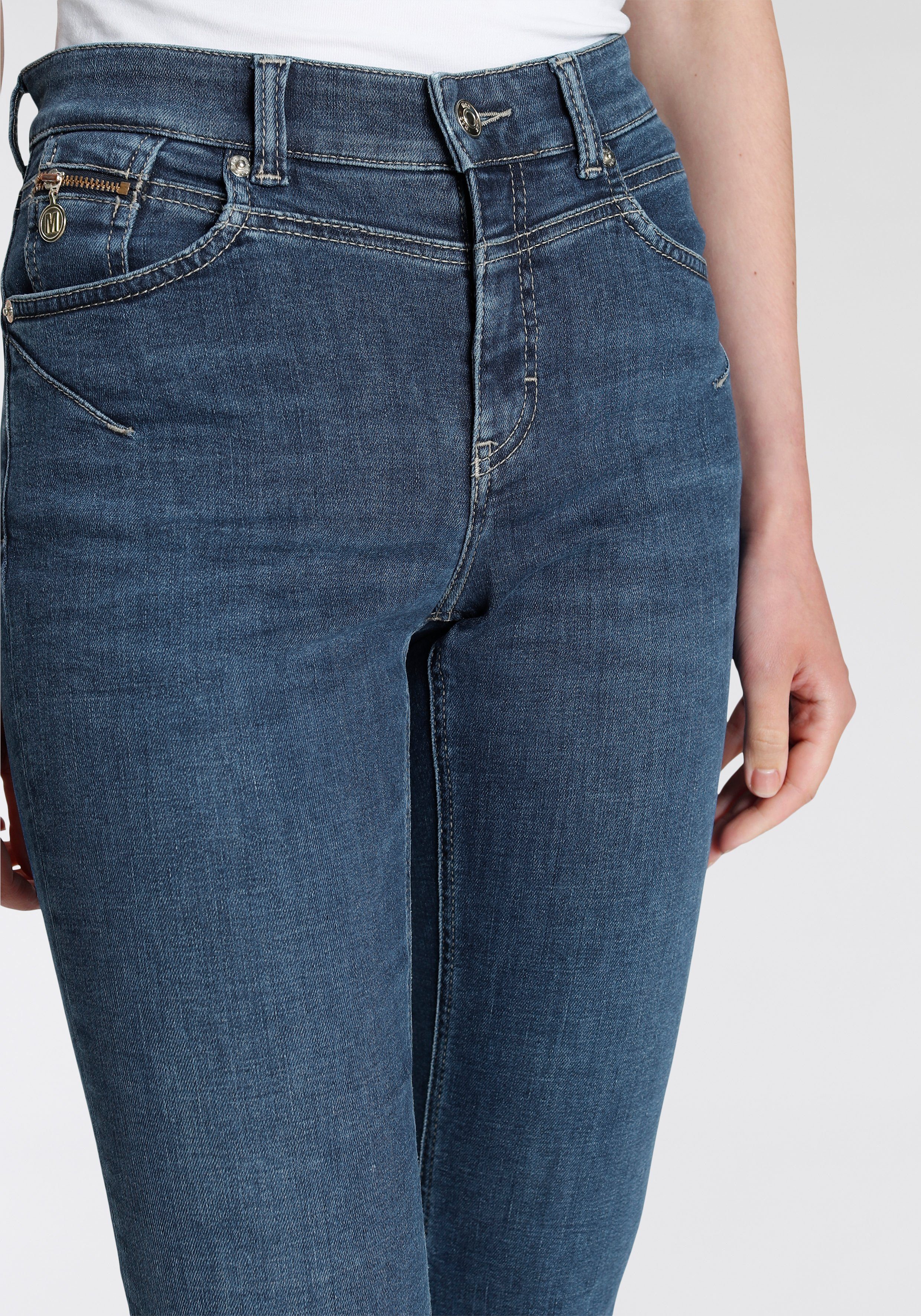 MAC Slim fit jeans Rich-slim Robuuste gestructureerde denimkwaliteit
