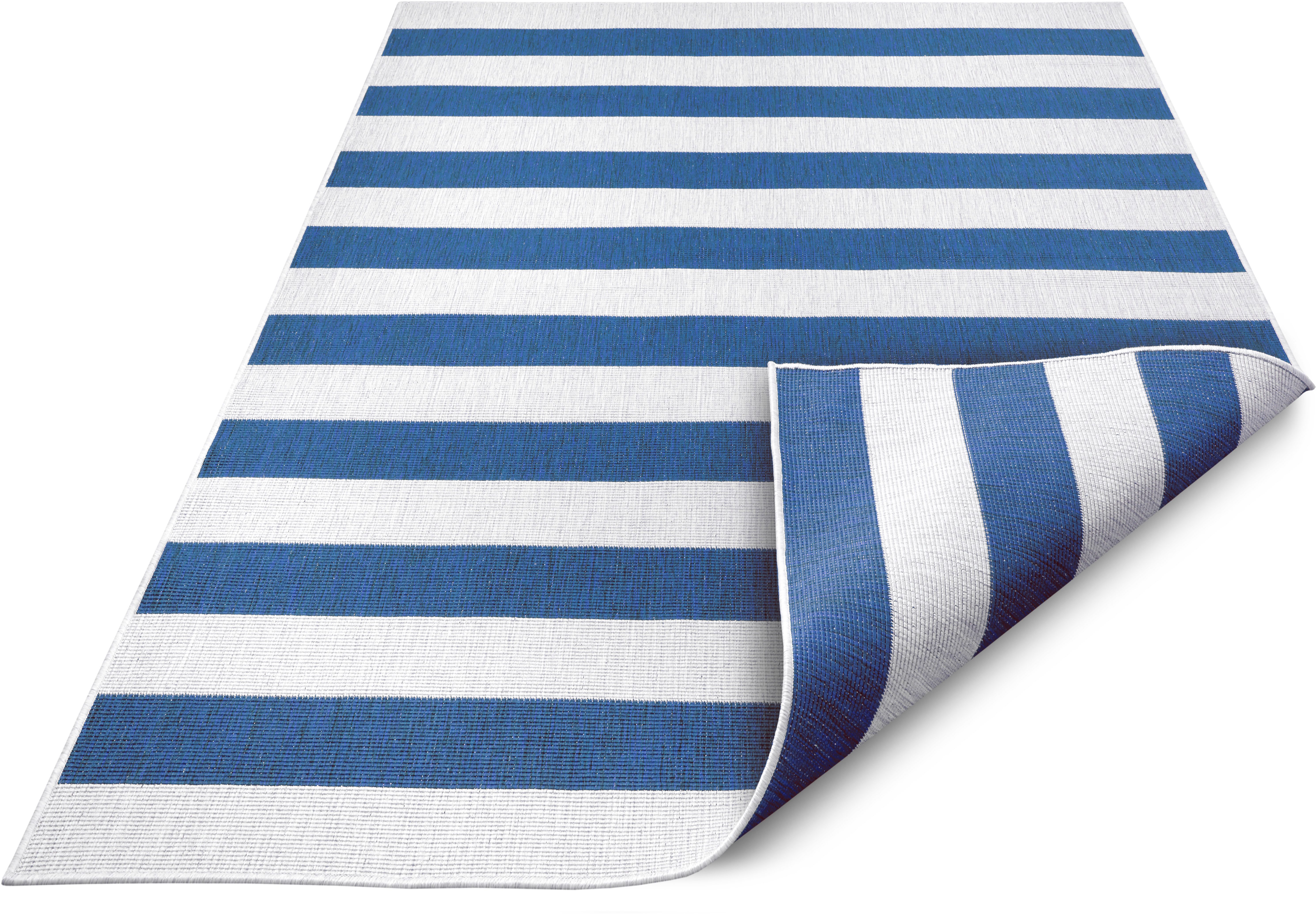 my home Vloerkleed Alan omkeerbaar tapijt dubbelzijdig te gebruiken, strepen, scandi, weerbestendig, voor binnen en buiten