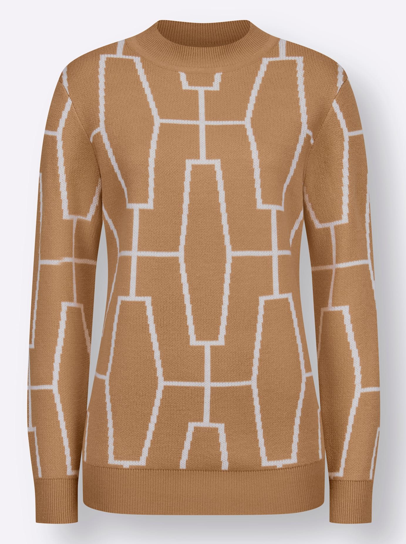 Classic Basics Trui met staande kraag Trui met opstaande kraag