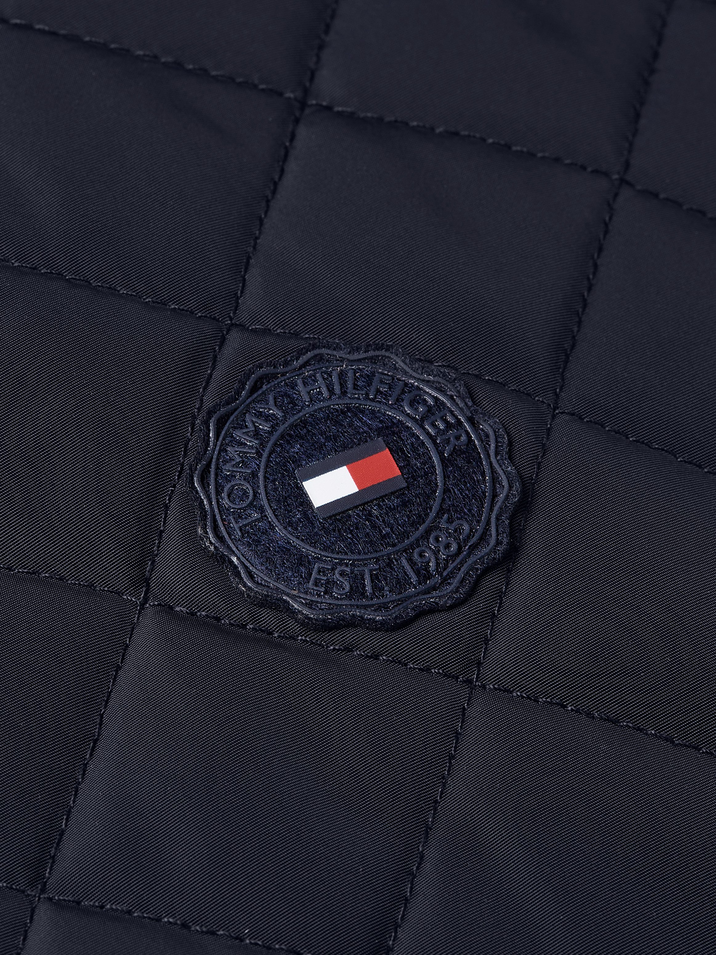 Tommy Hilfiger Gewatteerde jas met gestempeld logo