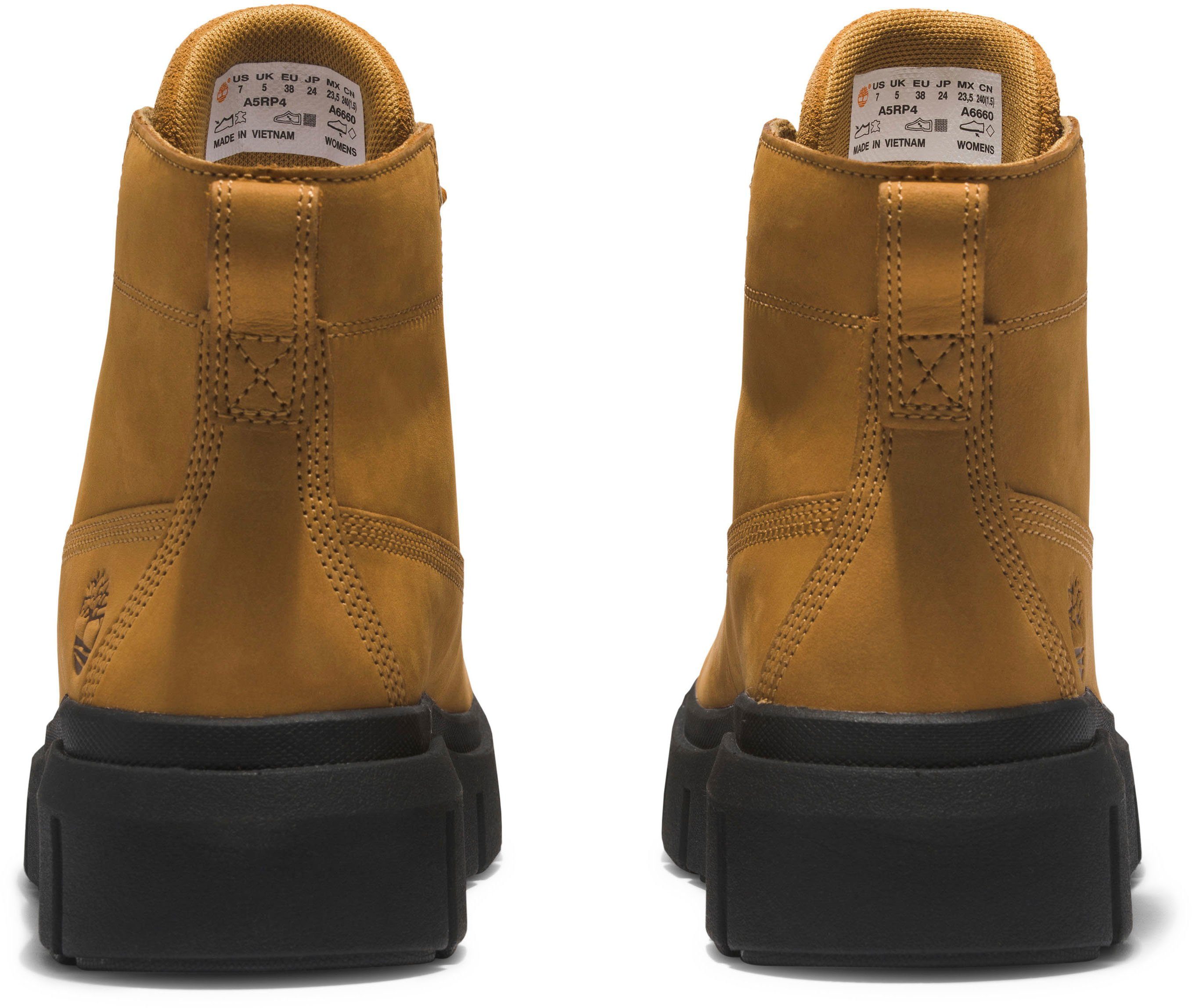 Timberland Veterschoenen GREYFIELD MID LACE UP BOOT Winterlaarzen, veterschoenen, winterschoenen