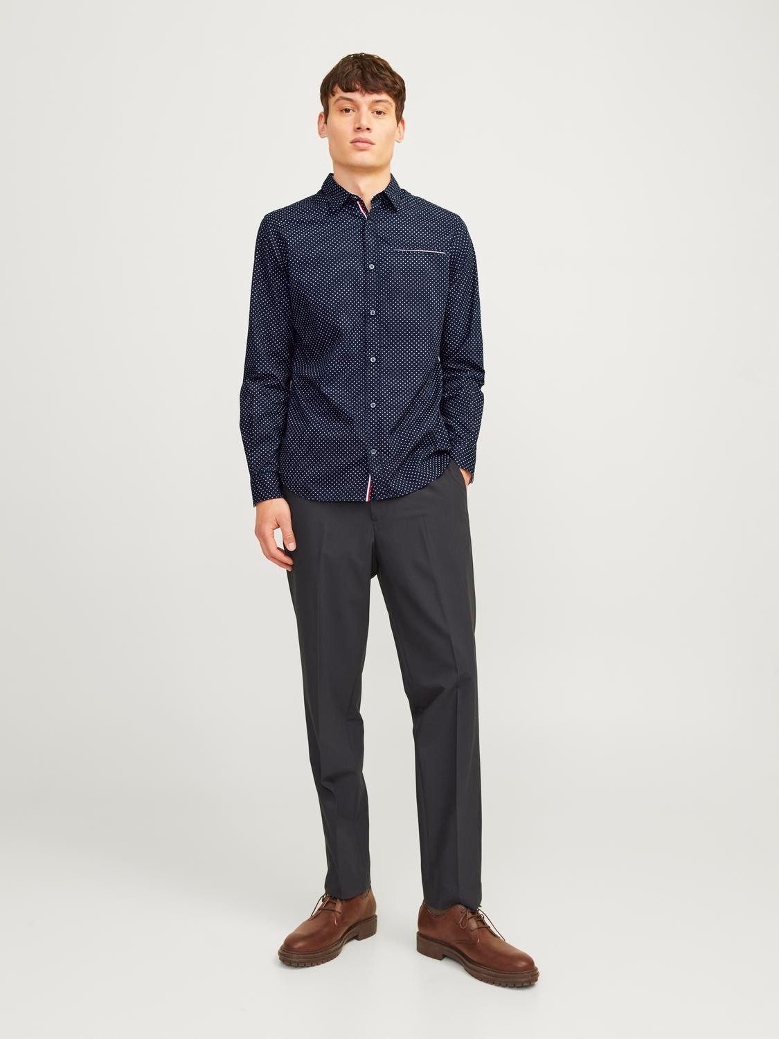 Jack & Jones Overhemd met lange mouwen JJEREMY DETAIL SHIRT LS NOOS
