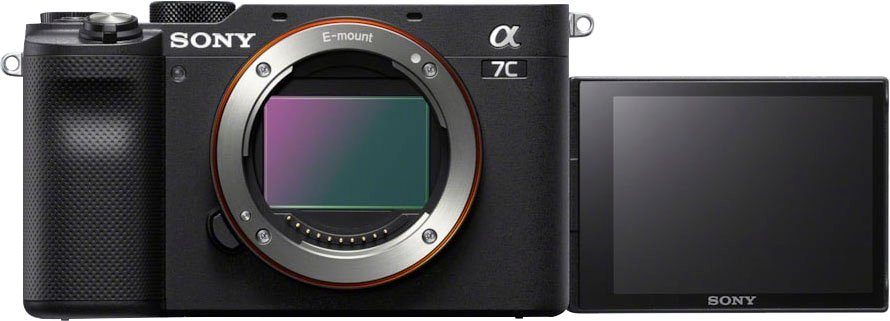 Sony Full-frame digitale camera ILCE-7CLB - Alpha 7C E-Mount met SEL2860 FE 28–60 mm F4–5,6, 24,2 MP, 4K video, realtime-AF