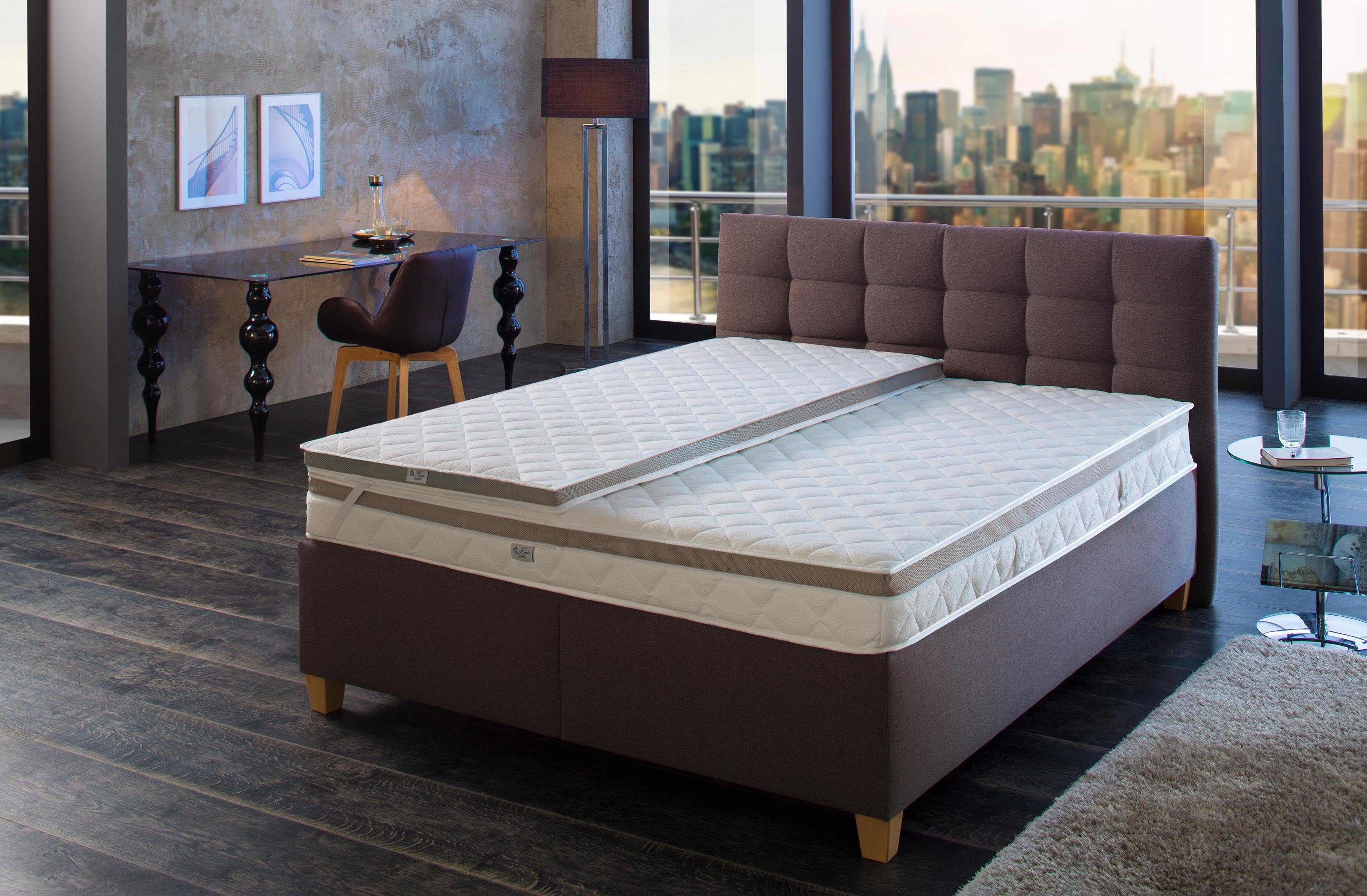 Hanse by RIBECO Topmatras Ole Matras topper 90x200 cm & 140x200 cm en andere maten (1 stuk)