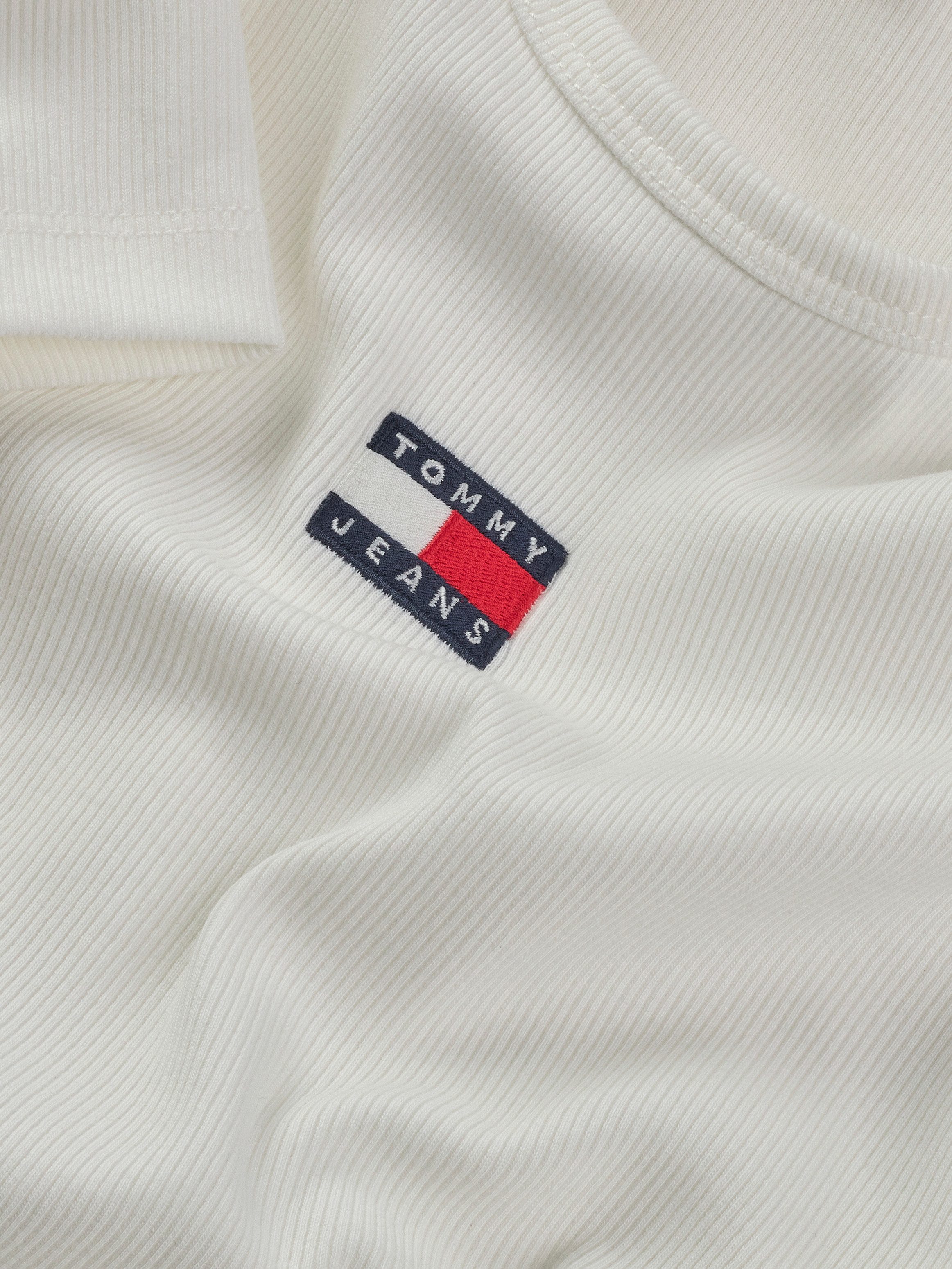 TOMMY JEANS T-shirt TJW SLIM BADGE RIB TEE