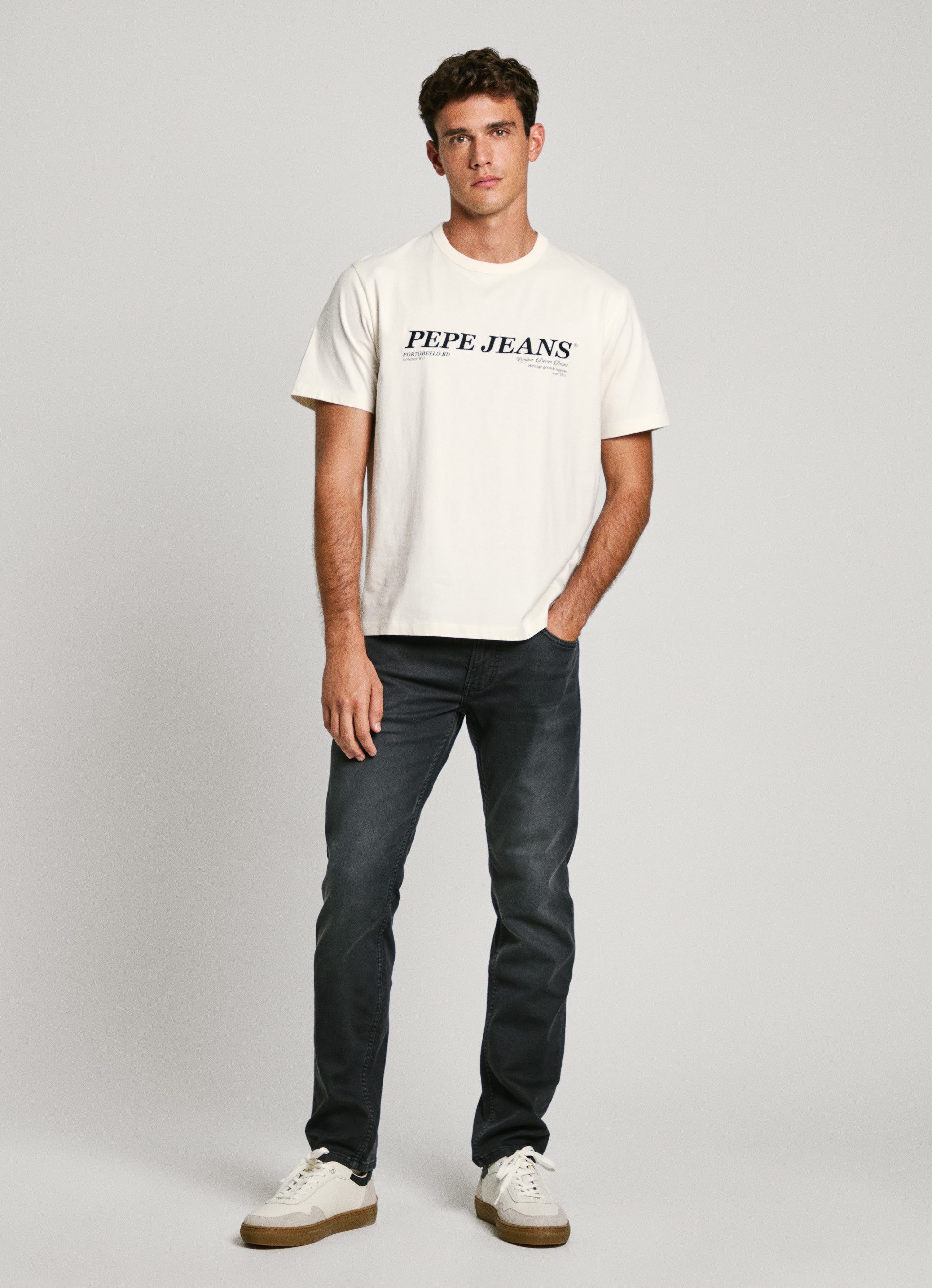 Pepe Jeans Slim fit jeans SLIM GYMDIGO JEANS zeer elastisch