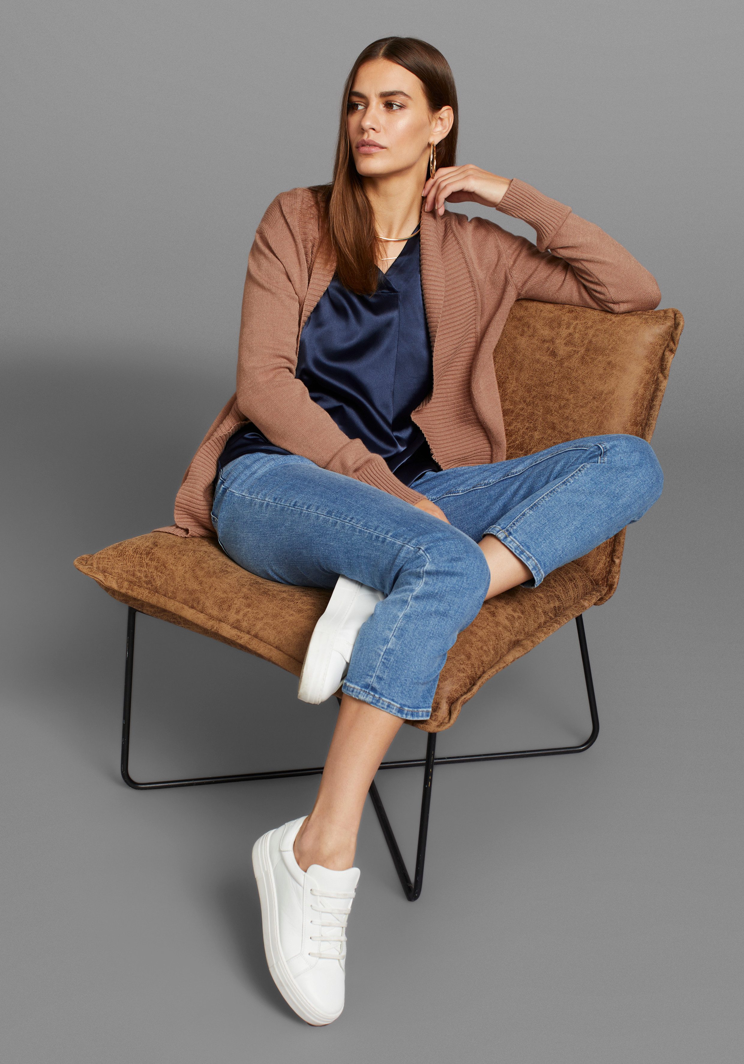 HECHTER PARIS Shirtblouse met v-hals
