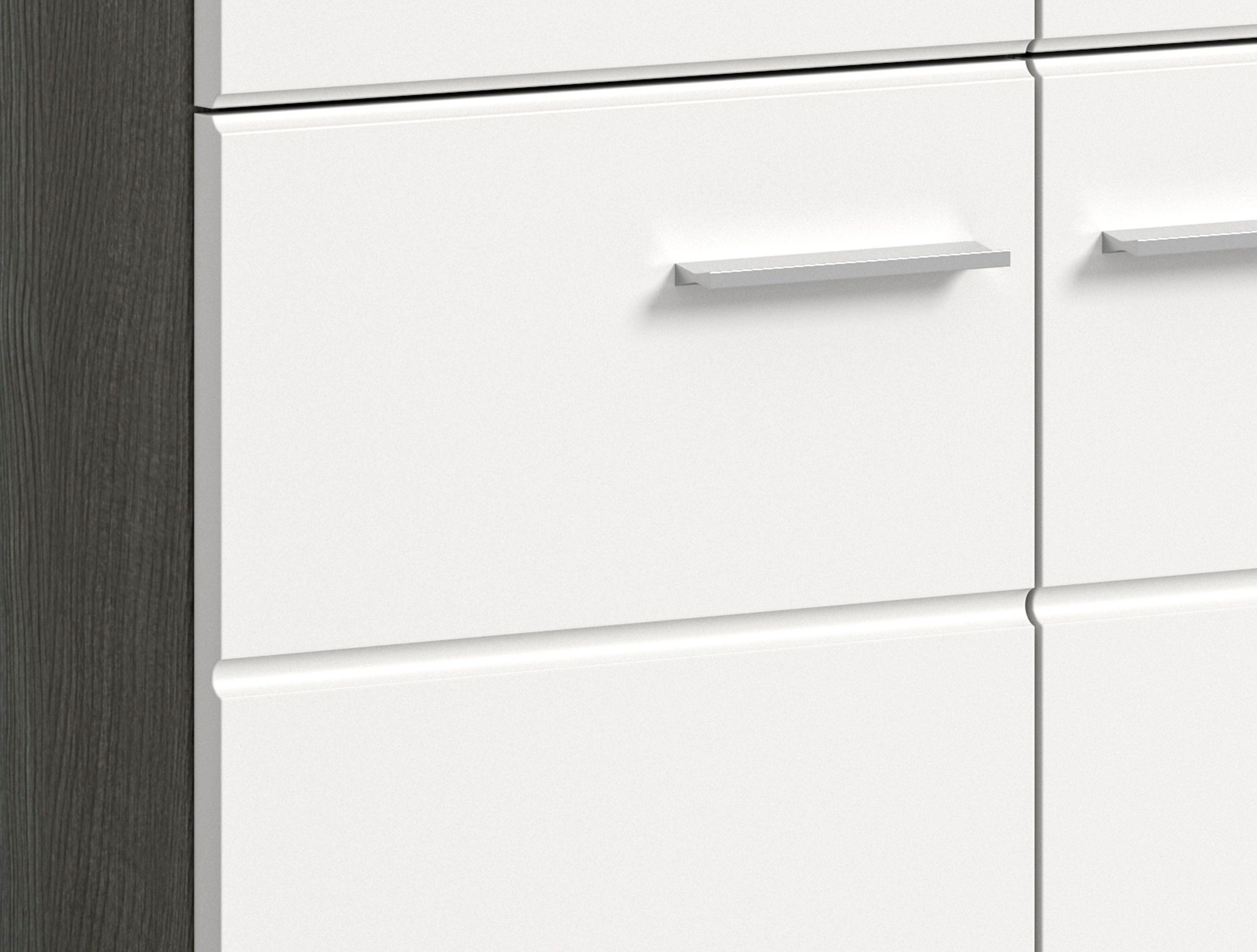 INOSIGN Zitbank Rumba, Breedte 80cm, Hoogglans Front, 2 deuren, 2 legplanken, 4 vakken
