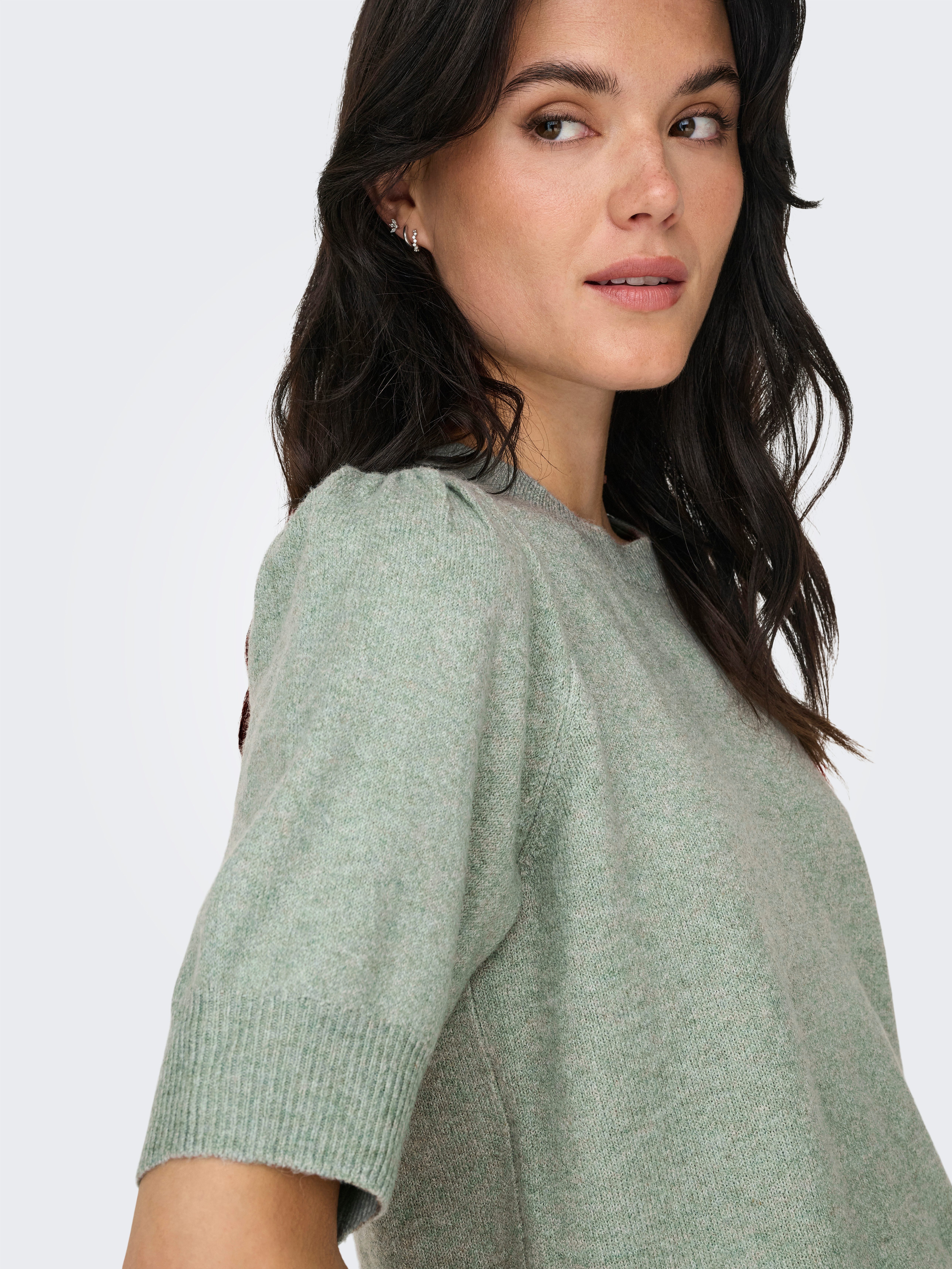 Only Gebreide trui ONLRICA LIFE 2/4 PULLOVER EX KNT