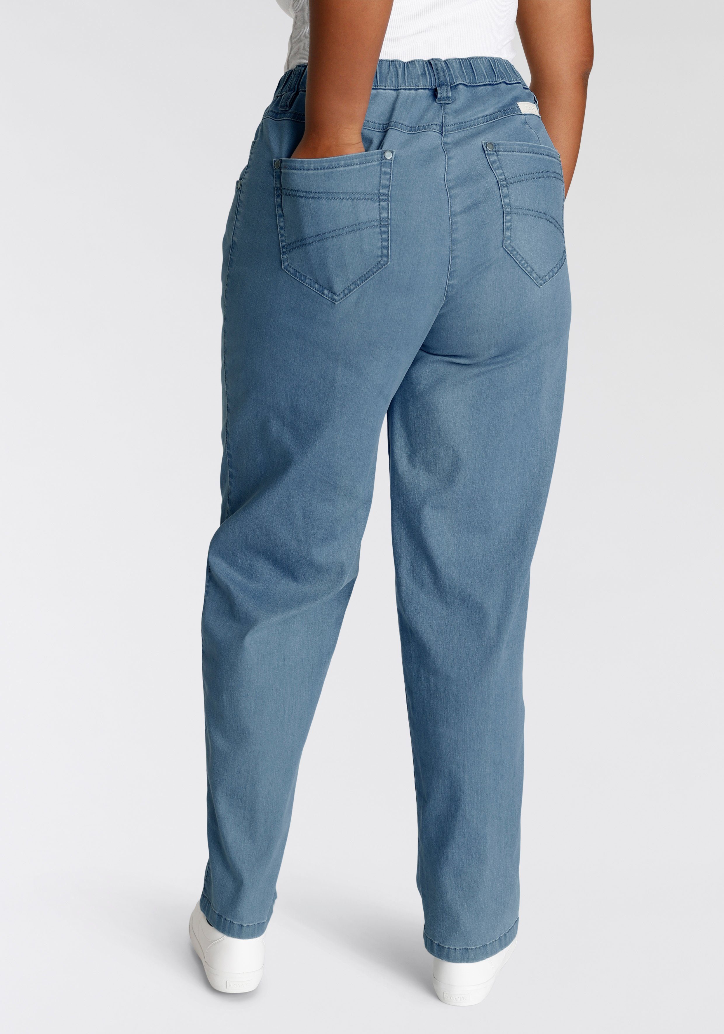KjBRAND Straight jeans Babsie met stretch