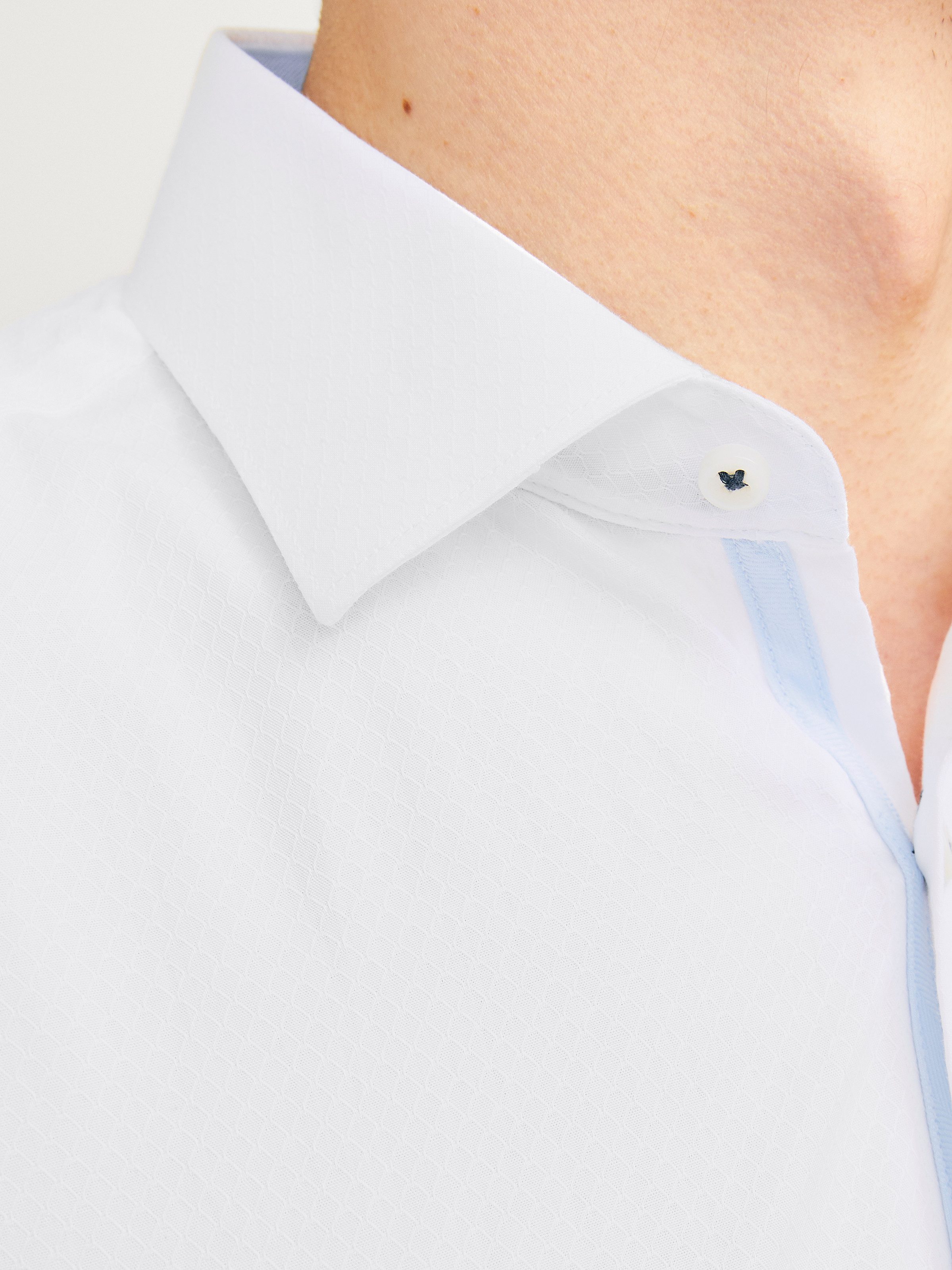 Jack & Jones Overhemd met lange mouwen JPRBLAPARKER DETAIL L S SHIRT NOOS