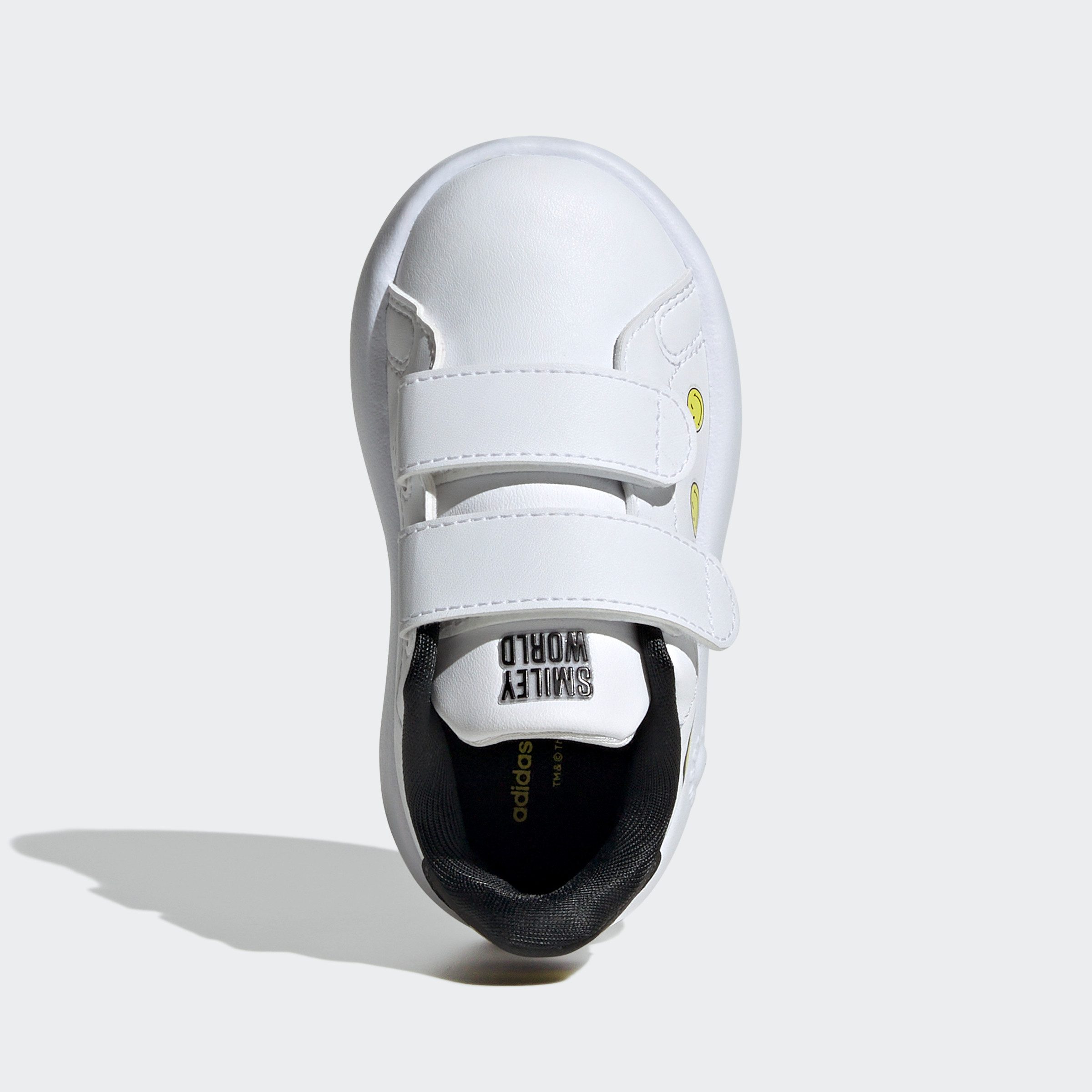 adidas Sportswear Klittenbandschoenen ADIDAS SMILEY ADVANTAGE KIDS Ontwerp geïnspireerd door de adidas Stan Smith, voor kinderen