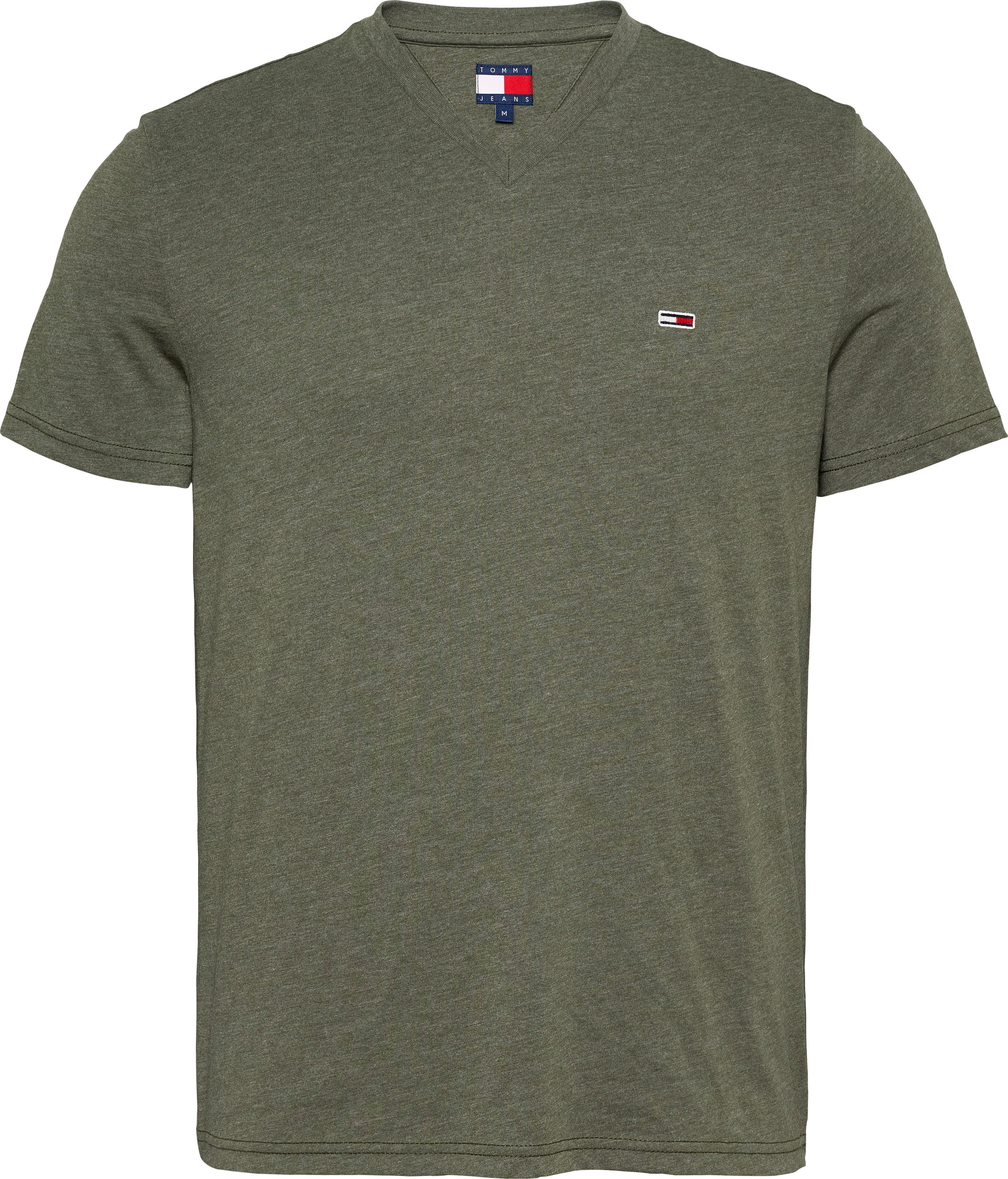 TOMMY JEANS T-shirt TJM XSLIM JASPE VNECK TEE EXT