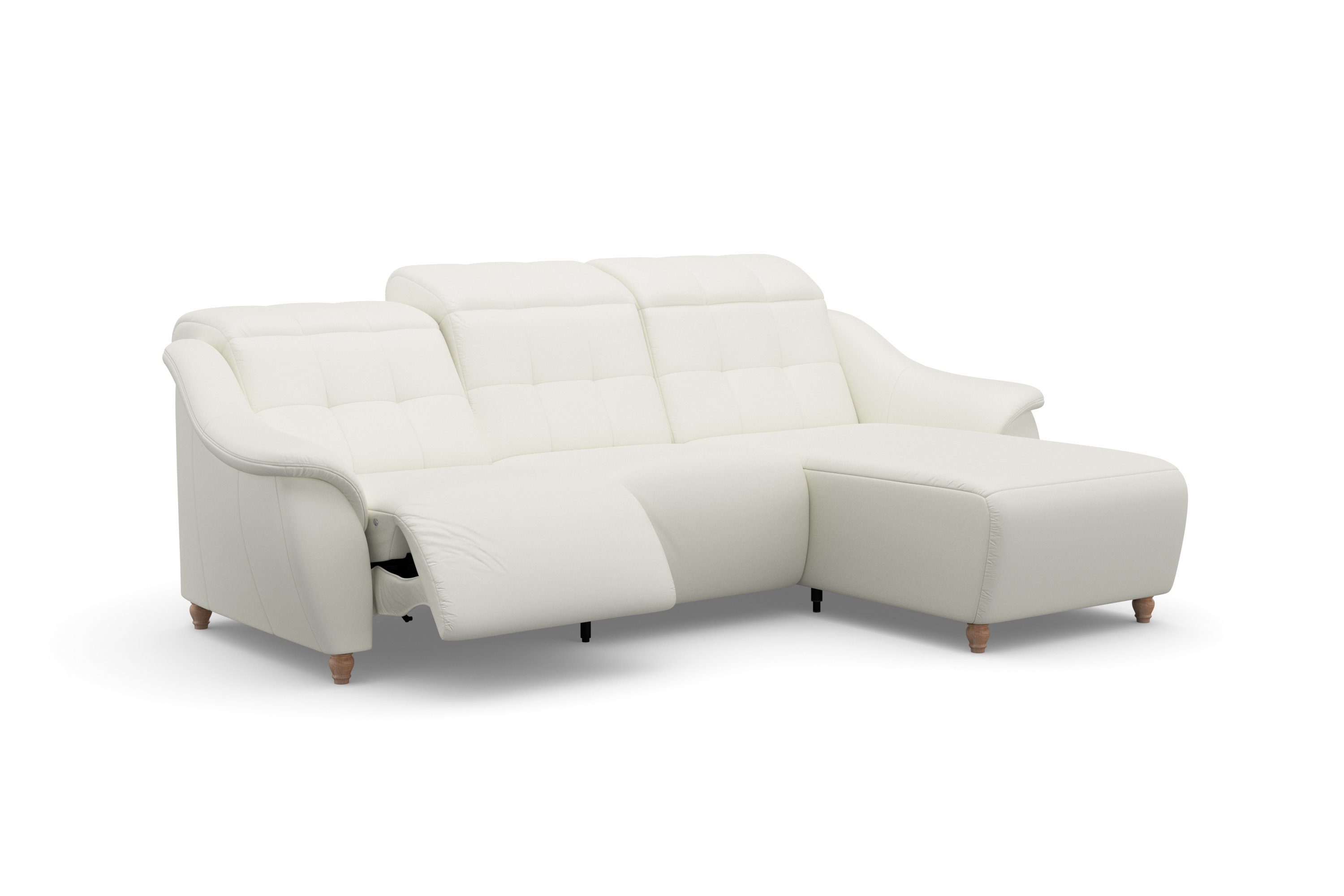 Home affaire Hoekbank Boston L-vorm Verstelbare hoofdsteun op ieder zitoppervlak, naar keuze met relaxfunctie (2-delig)