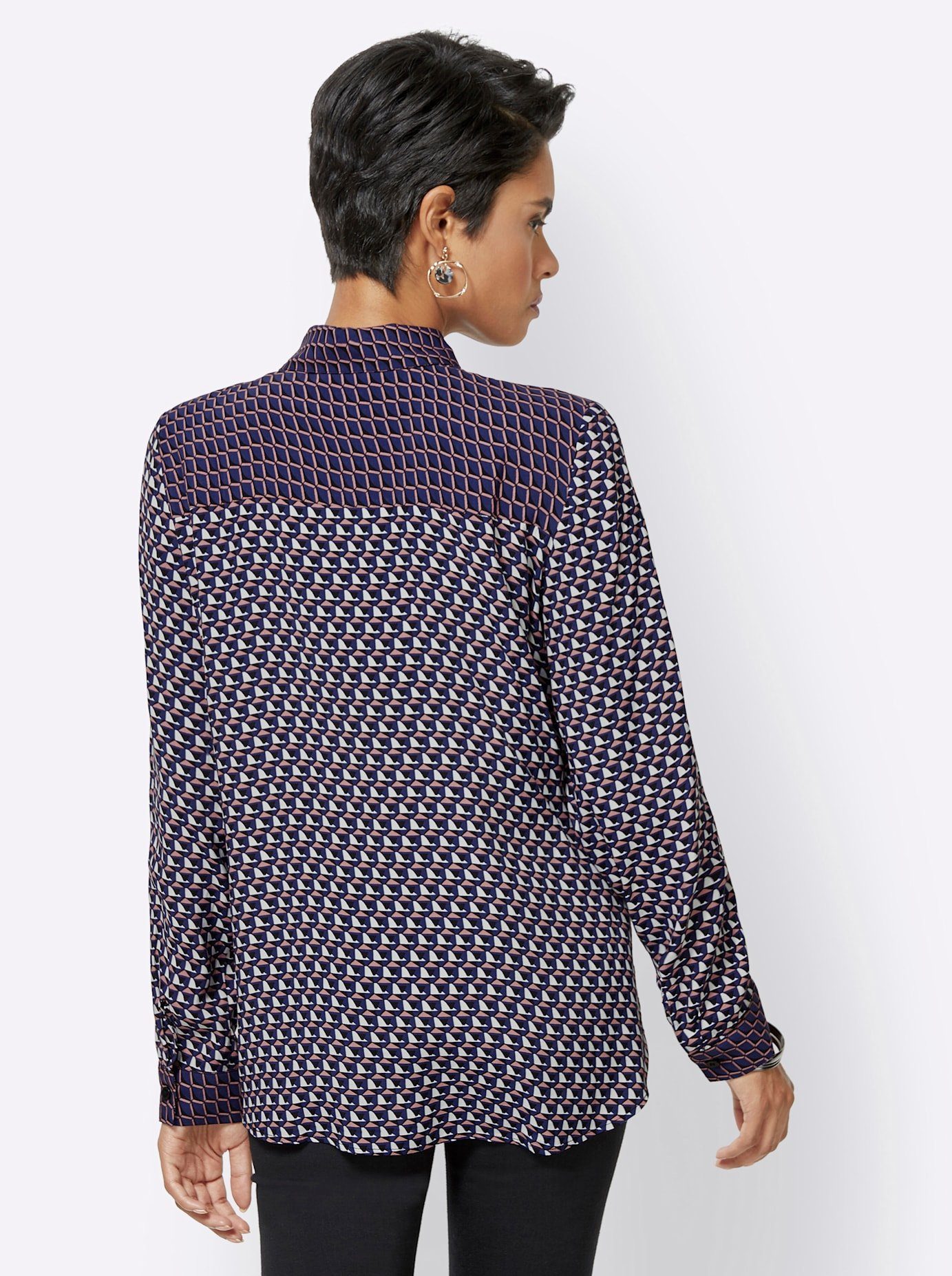 Creation L Gedessineerde blouse