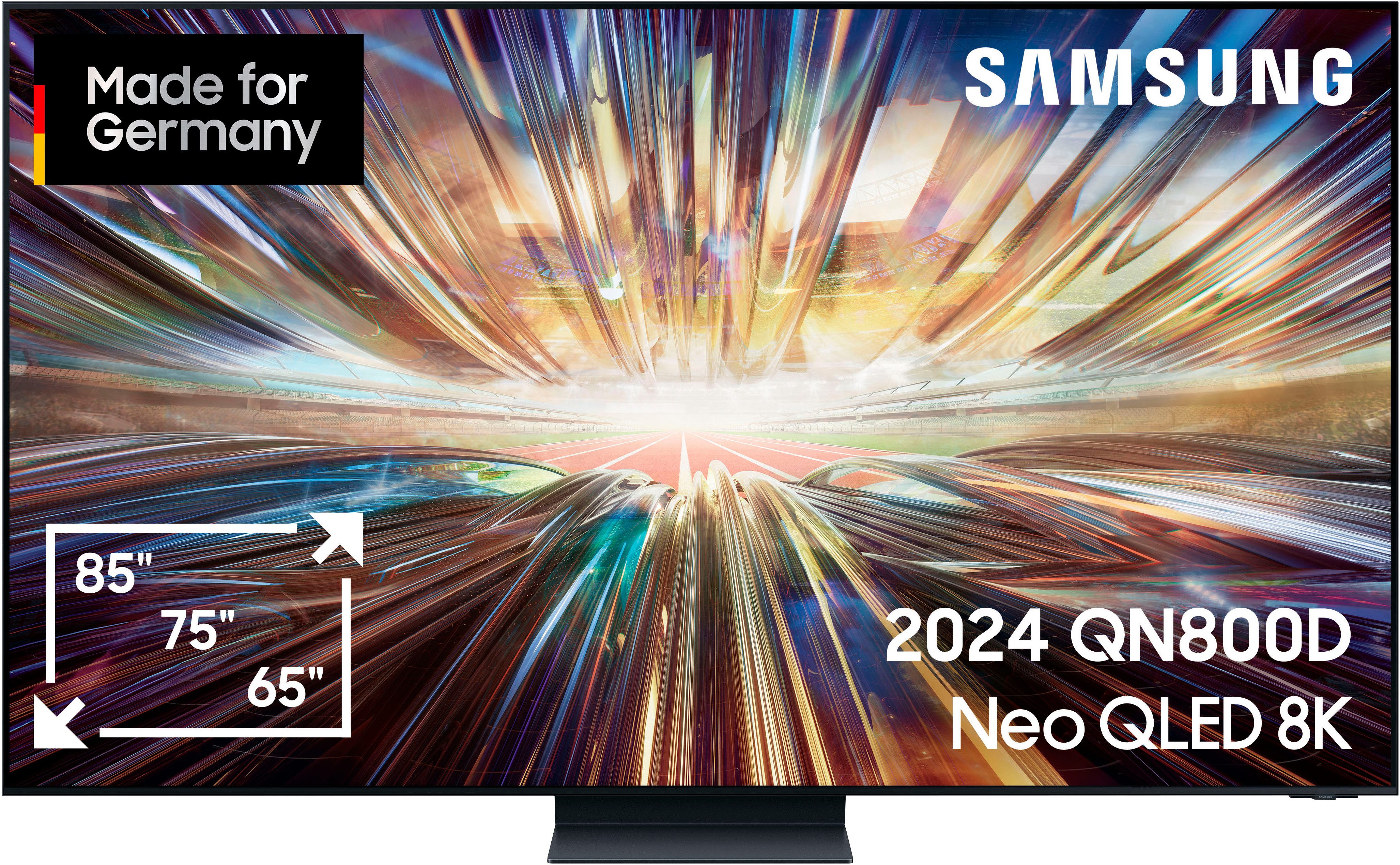 Samsung QLED-TV GQ75QN800DT, 189 cm / 75", 8K, Smart TV, Neural Quantum 8K AI Gen2 processor,...