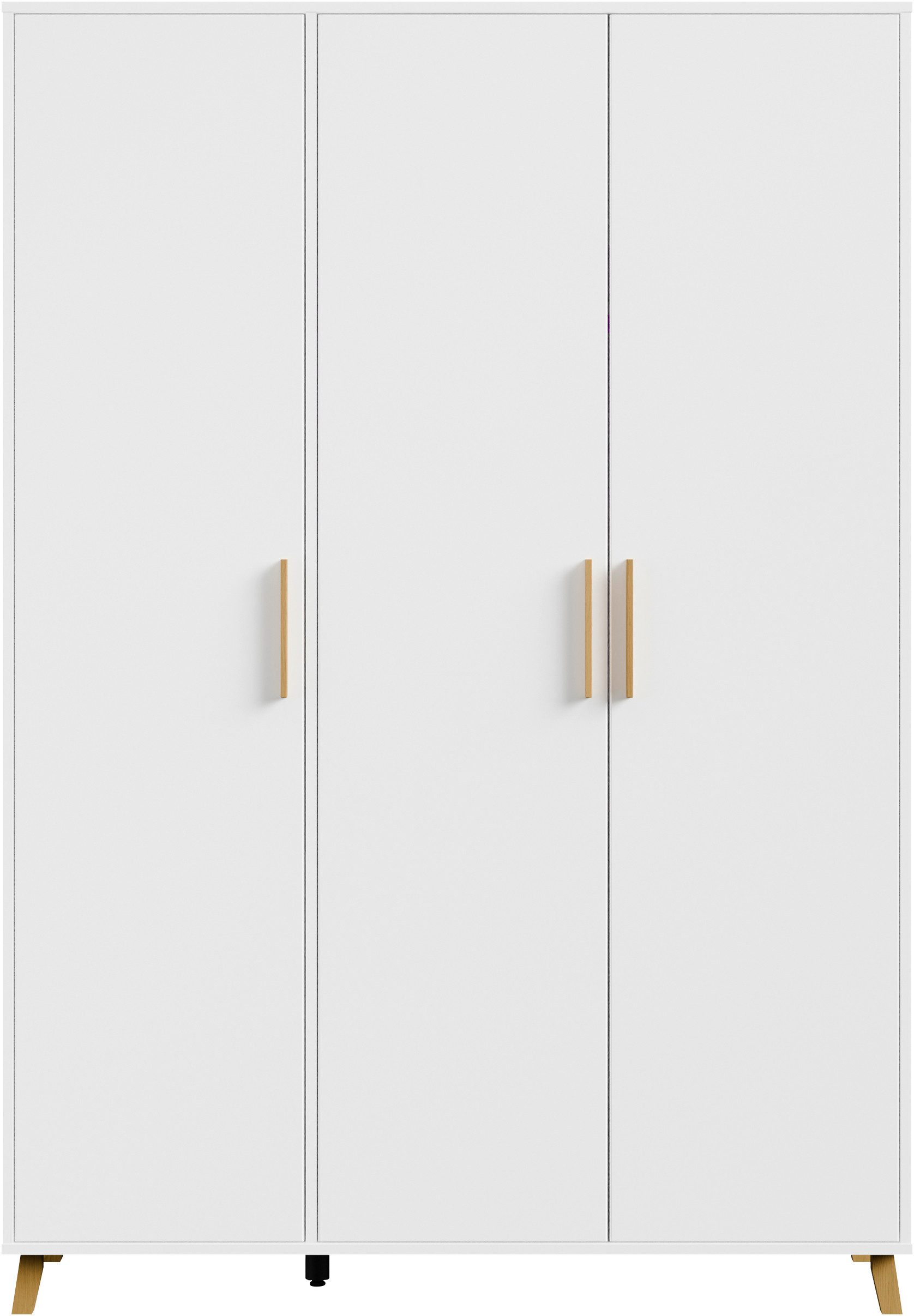 rauch Draaideurkast Kledingkast kast garderobe waskast SHINJO Grepen en voeten van massief hout, veel opbergruimte MADE IN GERMANY