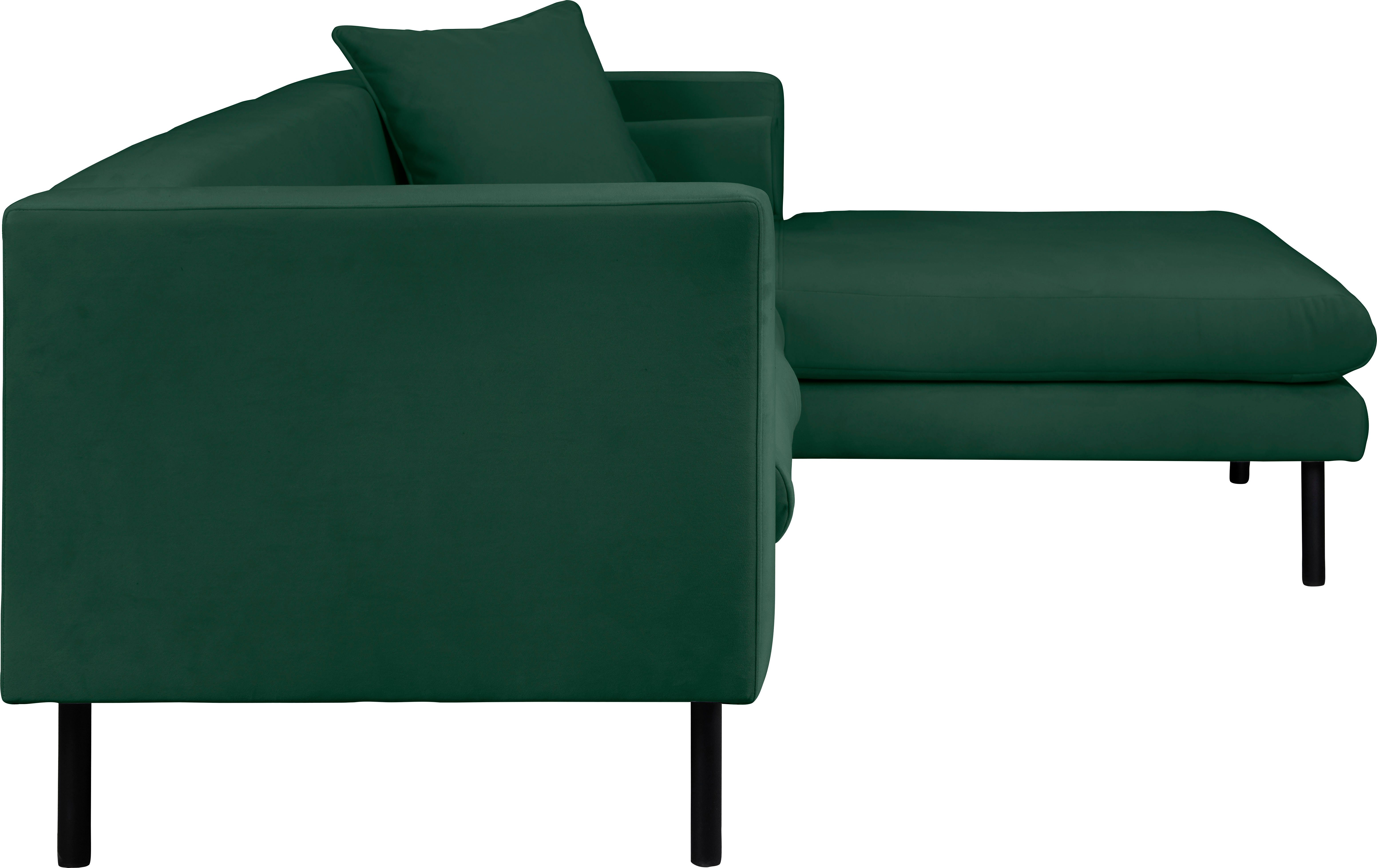 Guido Maria Kretschmer Home&Living Hoekbank Lillibeth L-vorm designbank, afmetingen B/D/H: 240/173/83 cm Sierkussen als tweezijdig te gebruiken kussen, in fluwelige look of cord