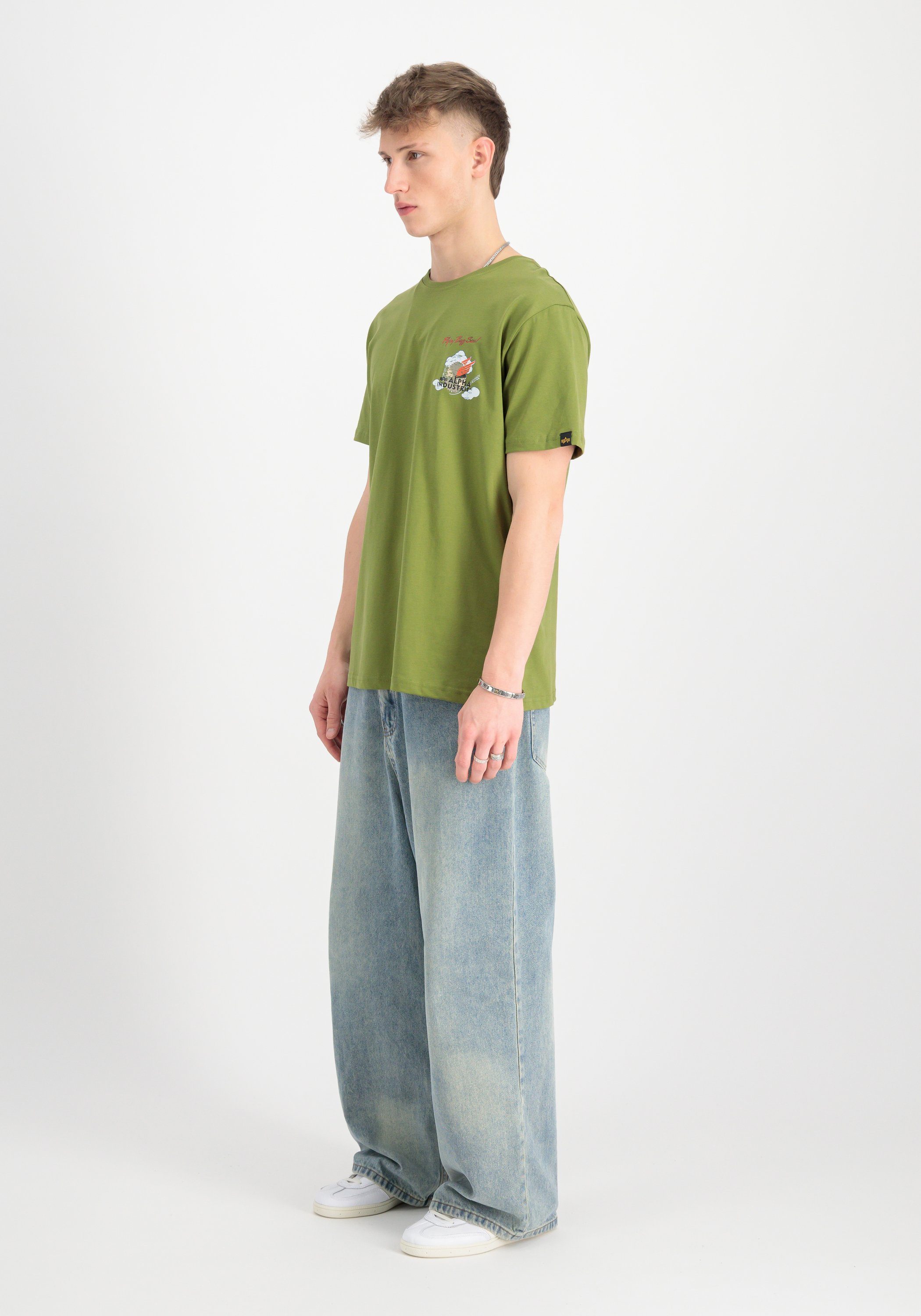 Alpha Industries T-shirt Alpha Industries Men - T-Shirts Flying Buzz Small Logo T