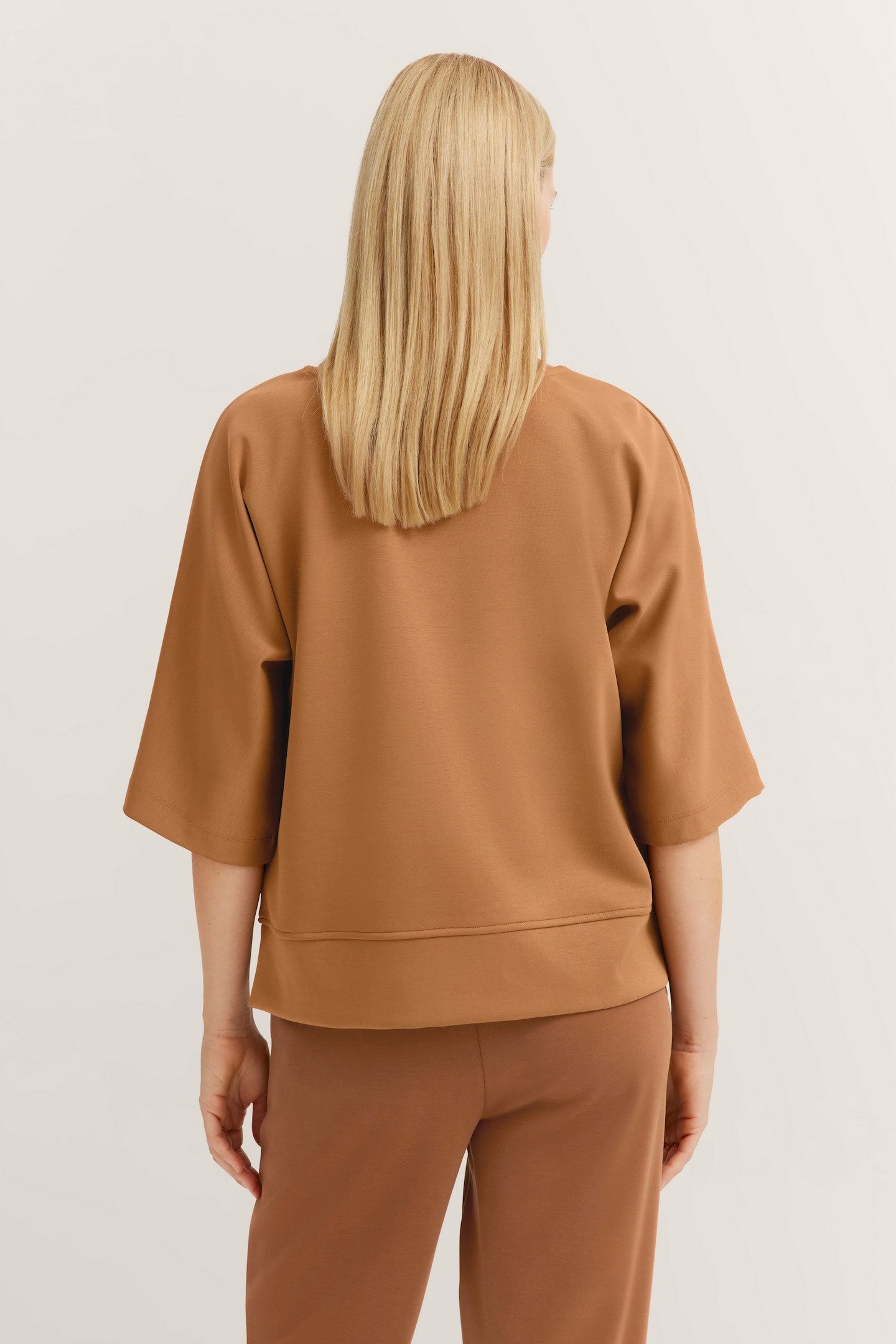 Bugatti Sweatshirt kort mouwend & oversized
