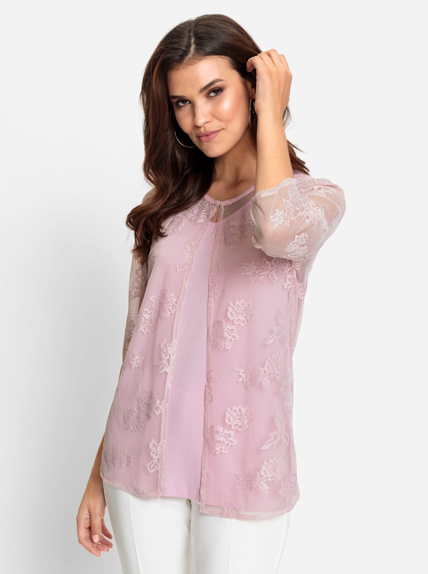 Lady 2-in-1-shirt (1-delig)