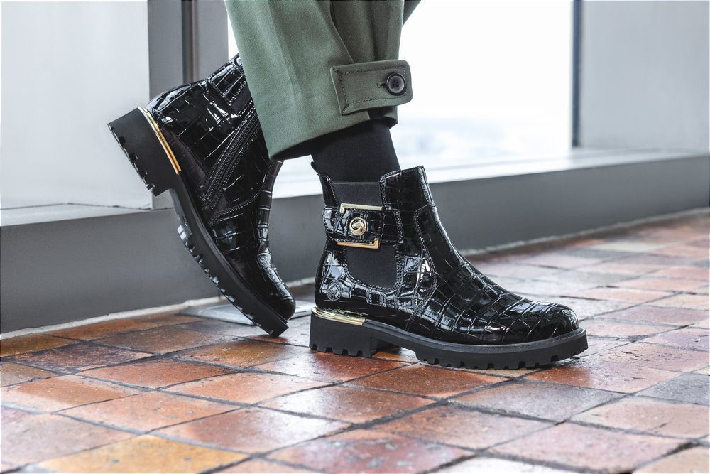 Remonte Chelsea-boots blokhak, laarzen, enkellaars met praktische binnenrits