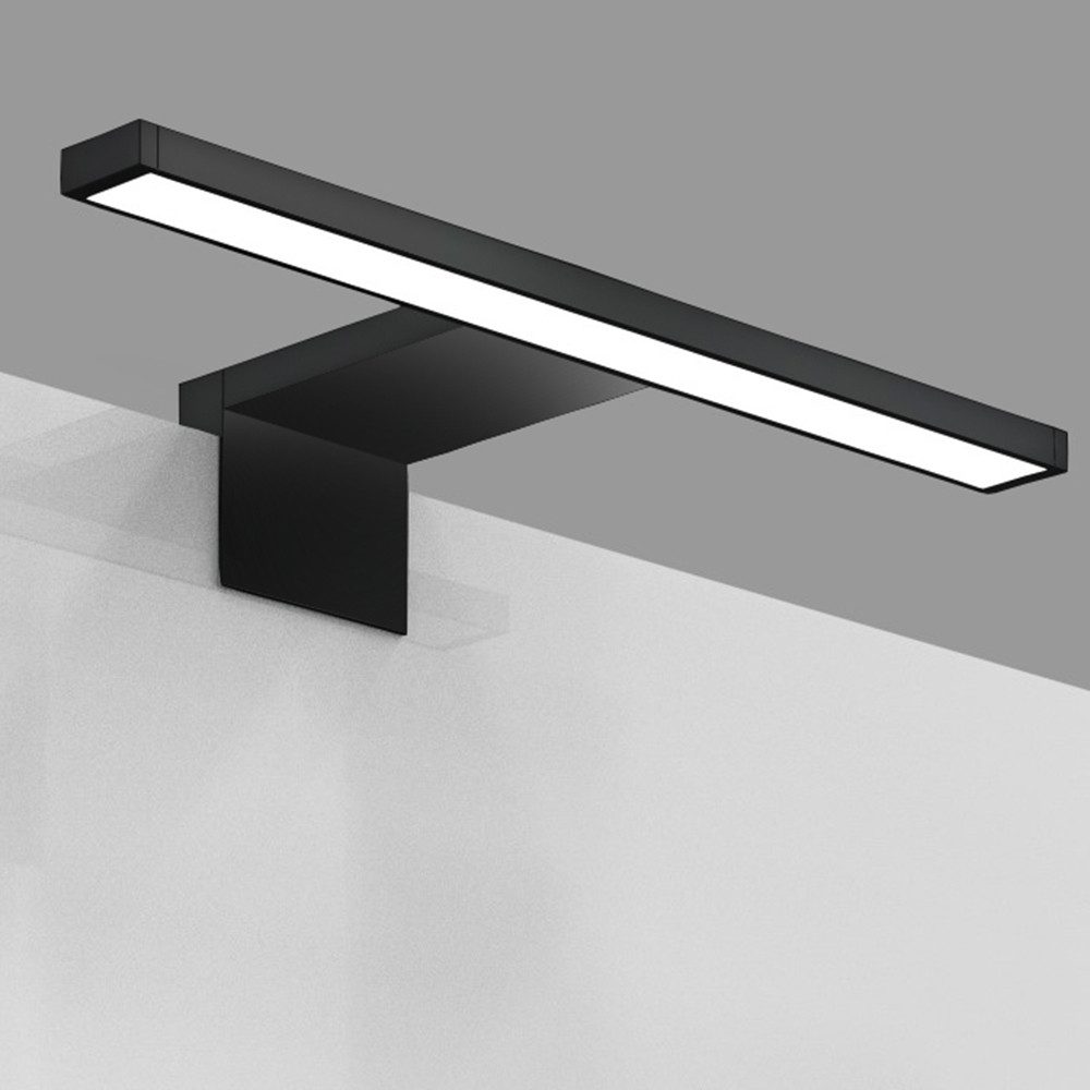 B.K.Licht Spiegellamp BKL1405 Spiegellampe Bad, neutralweiße Lichtfarbe, klemmbar