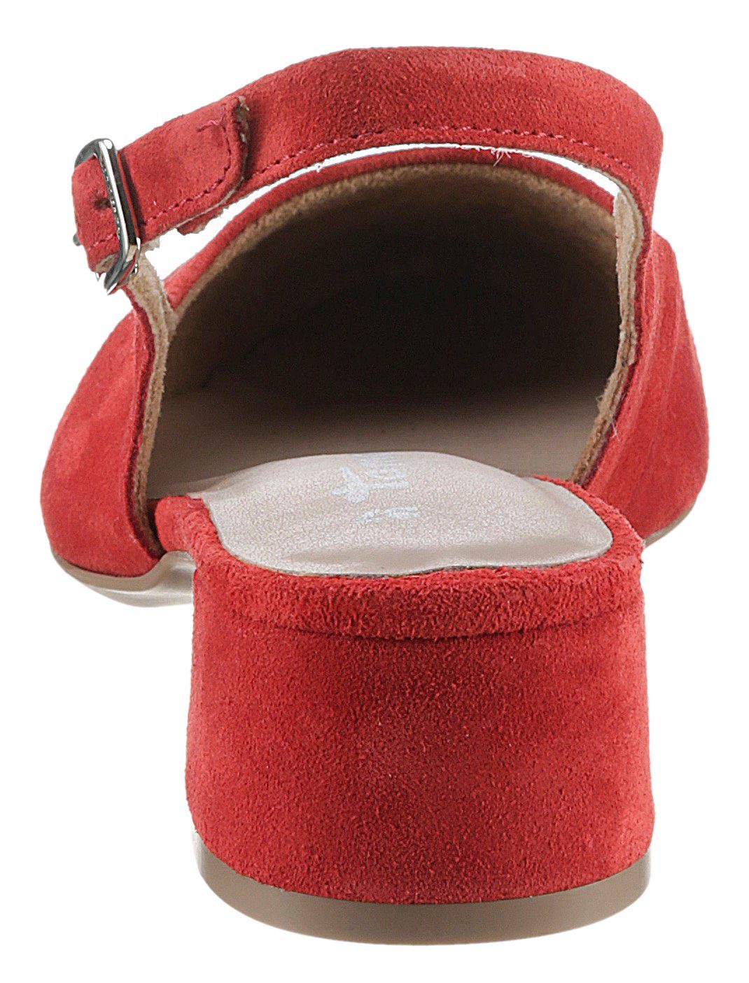 Tamaris Slingback pumps , blokhak, avondschoen, zomerschoen met verstelbare riem