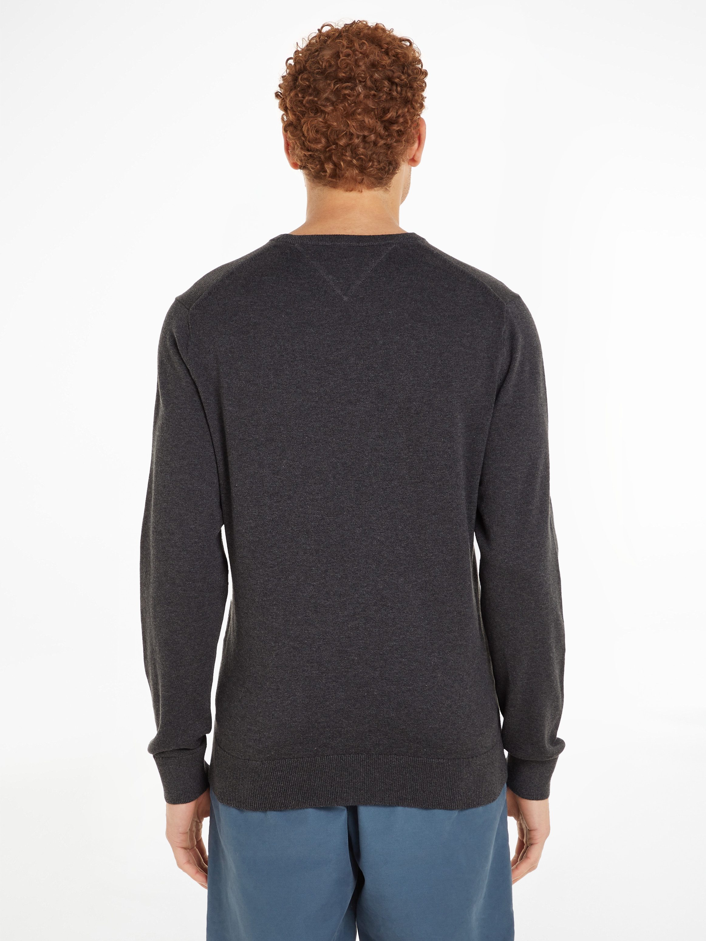 Tommy Hilfiger Trui met ronde hals ESSENTIAL COTTON CREW NECK