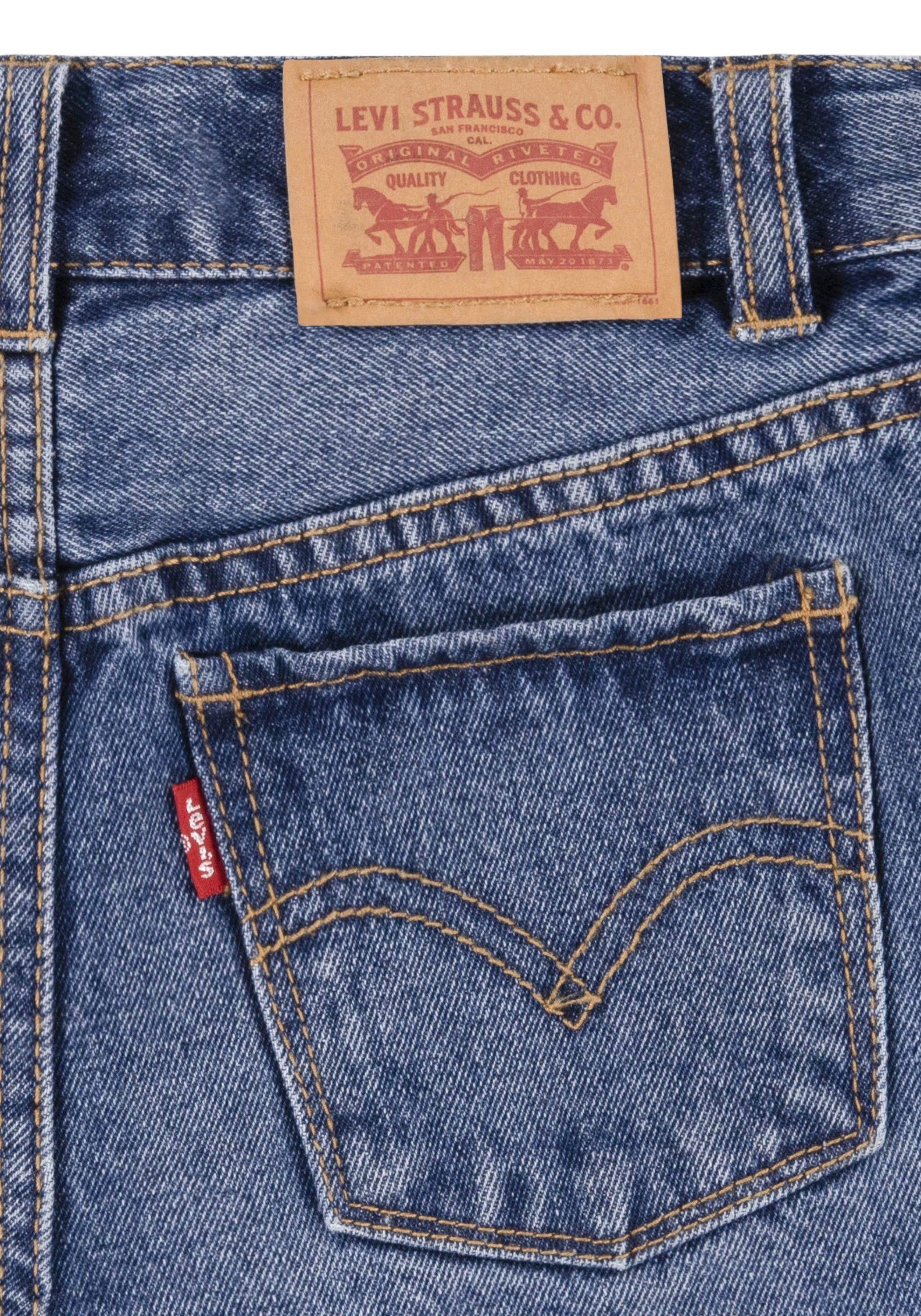 Levi's Kidswear Jeansshort LVG MINI MOM SHORT W ROLL CUF