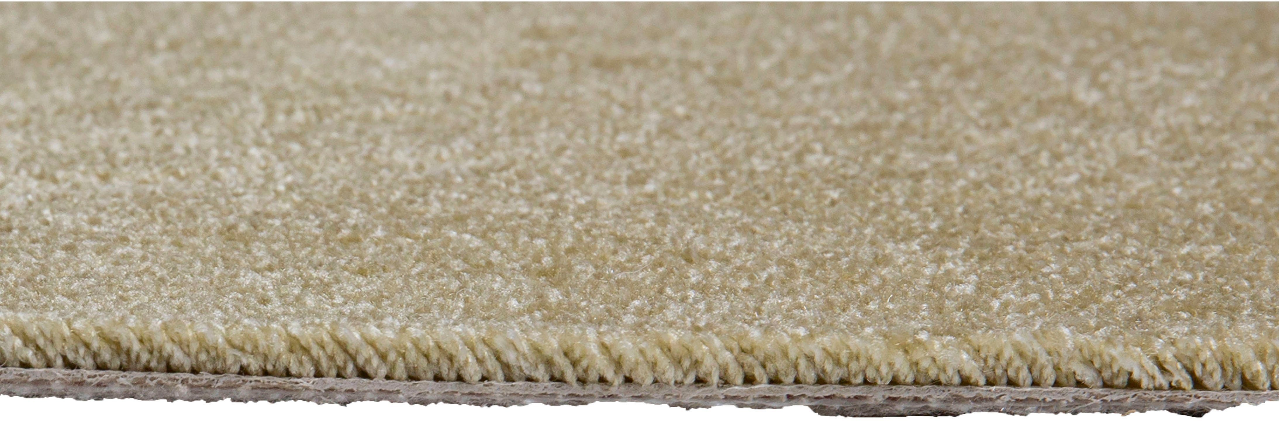 Andiamo Tapijt Levin, velours, Made in Belgium Effen kleuren, breedte 400 cm of 500 cm, zachte kwaliteit (1 stuk)