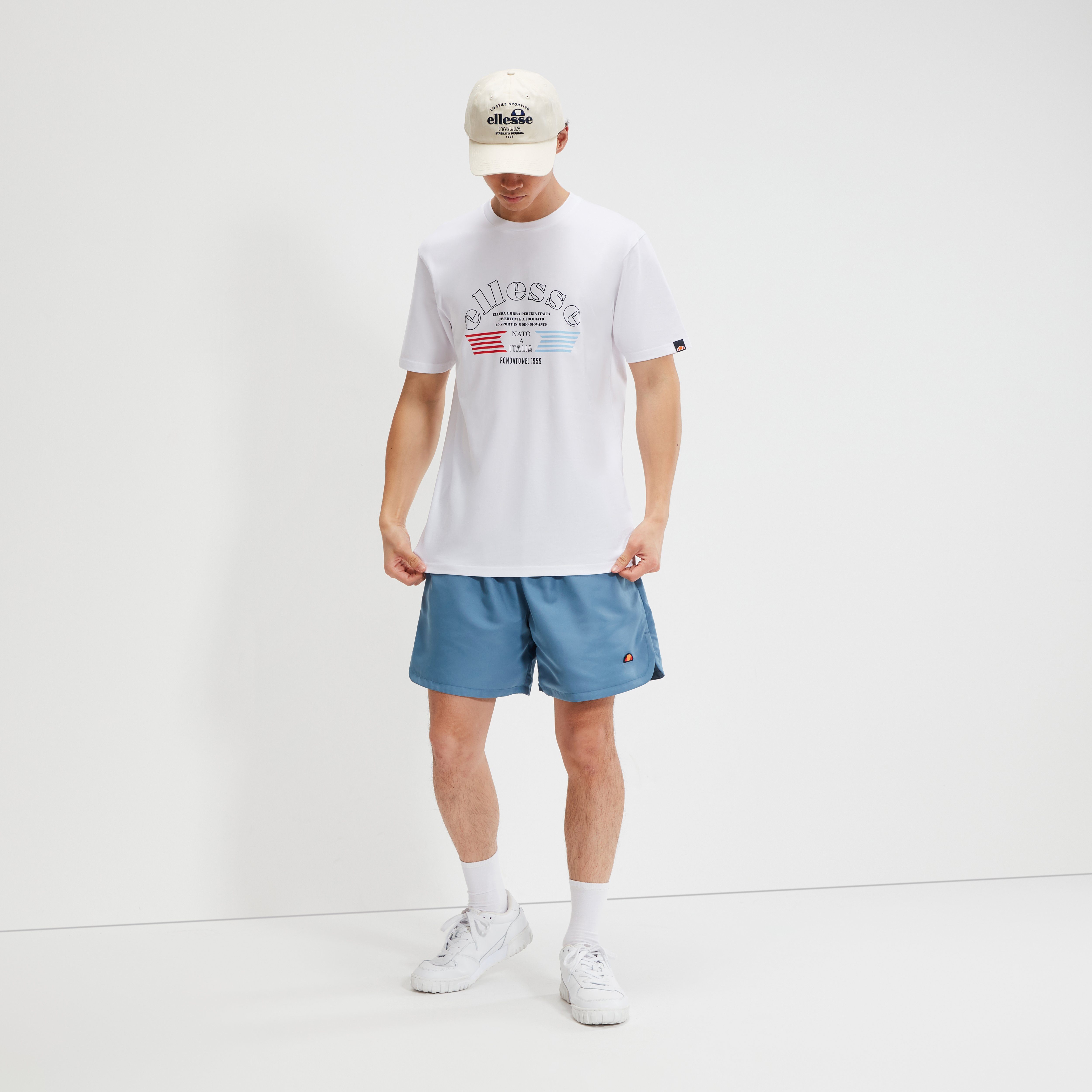 ellesse T-shirt H T-Shirt met logoprint