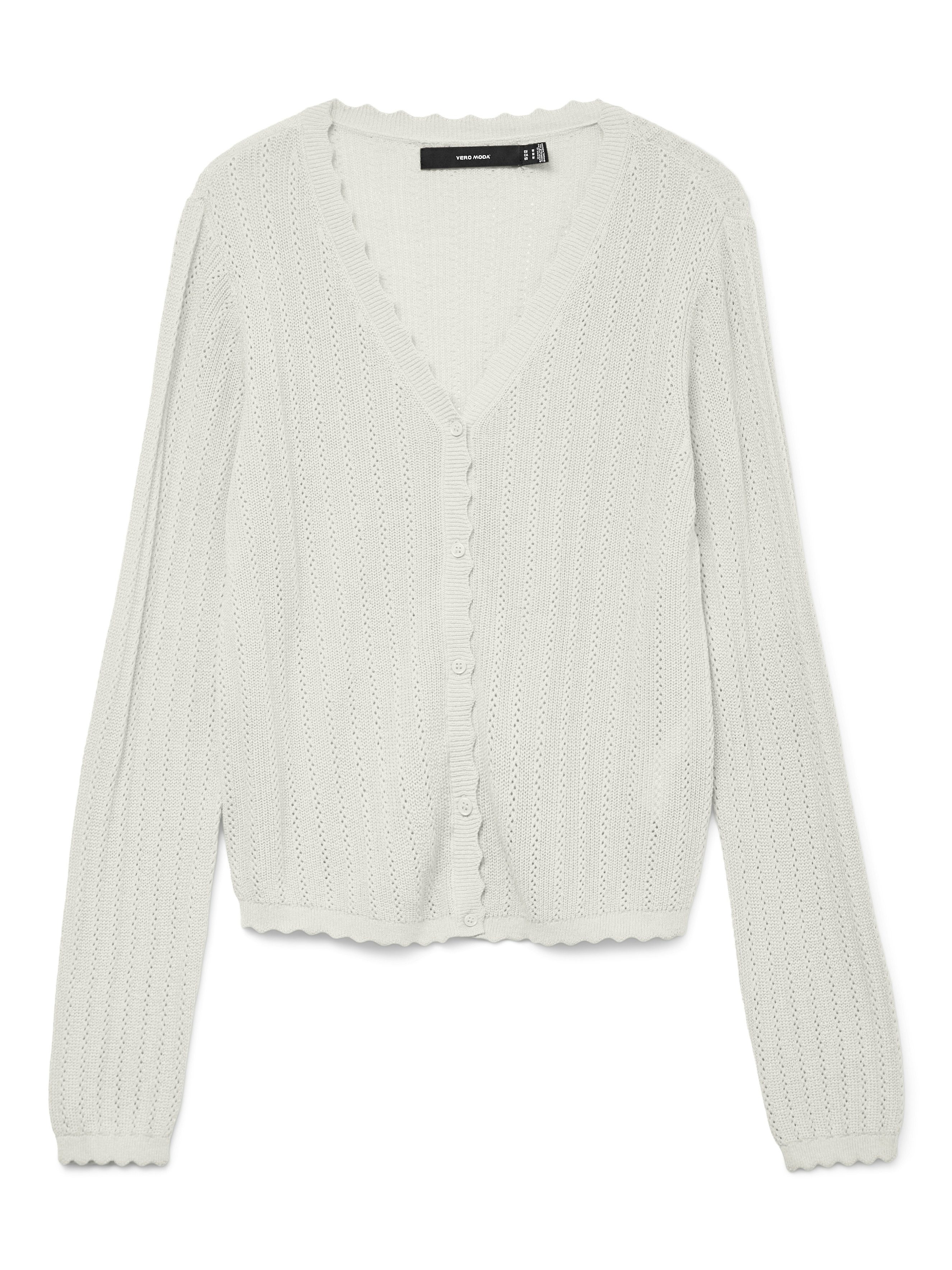 Vero Moda Vest VMLUXLIGHT POINTELLE LS V-HALS CARDIGAN
