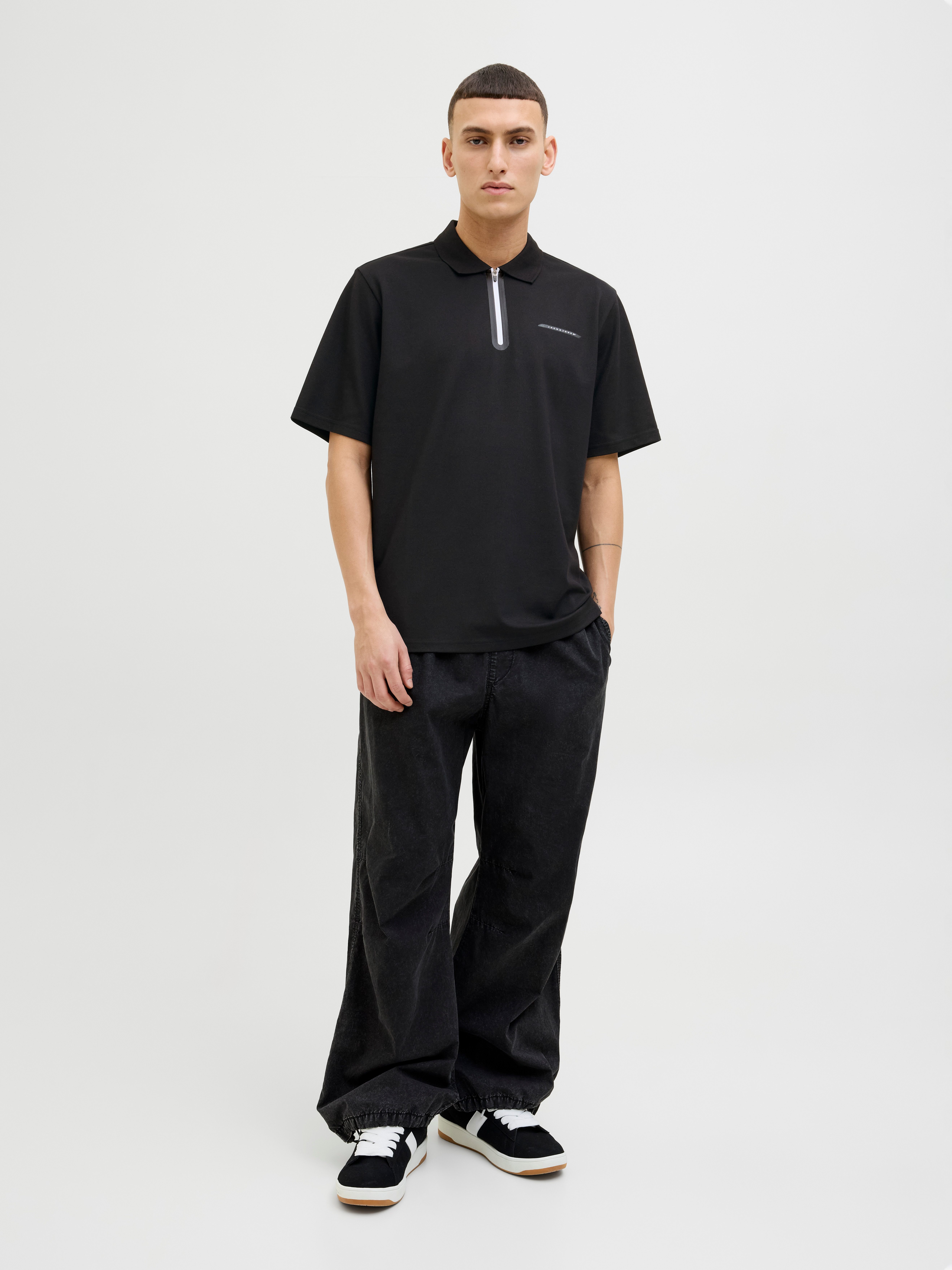 Jack & Jones Poloshirt JCOFUSION PIQUE POLO SS SN