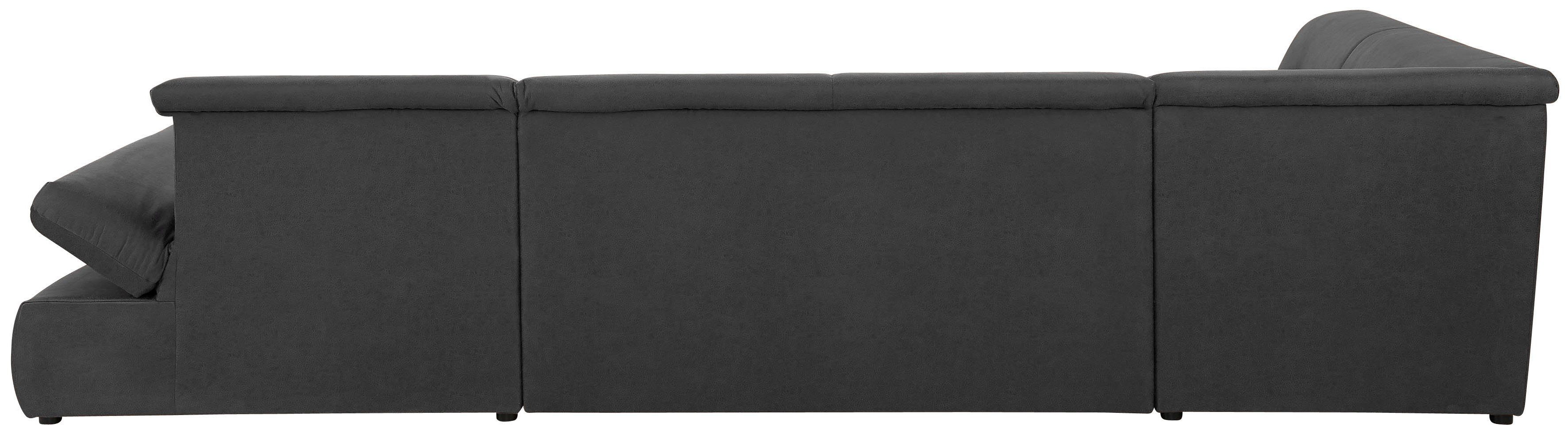 INOSIGN Zithoek Avesa U-vorm Naar keuze met verstelbare armleuningen en slaapfunctie, bxdxh: 355x216x80cm