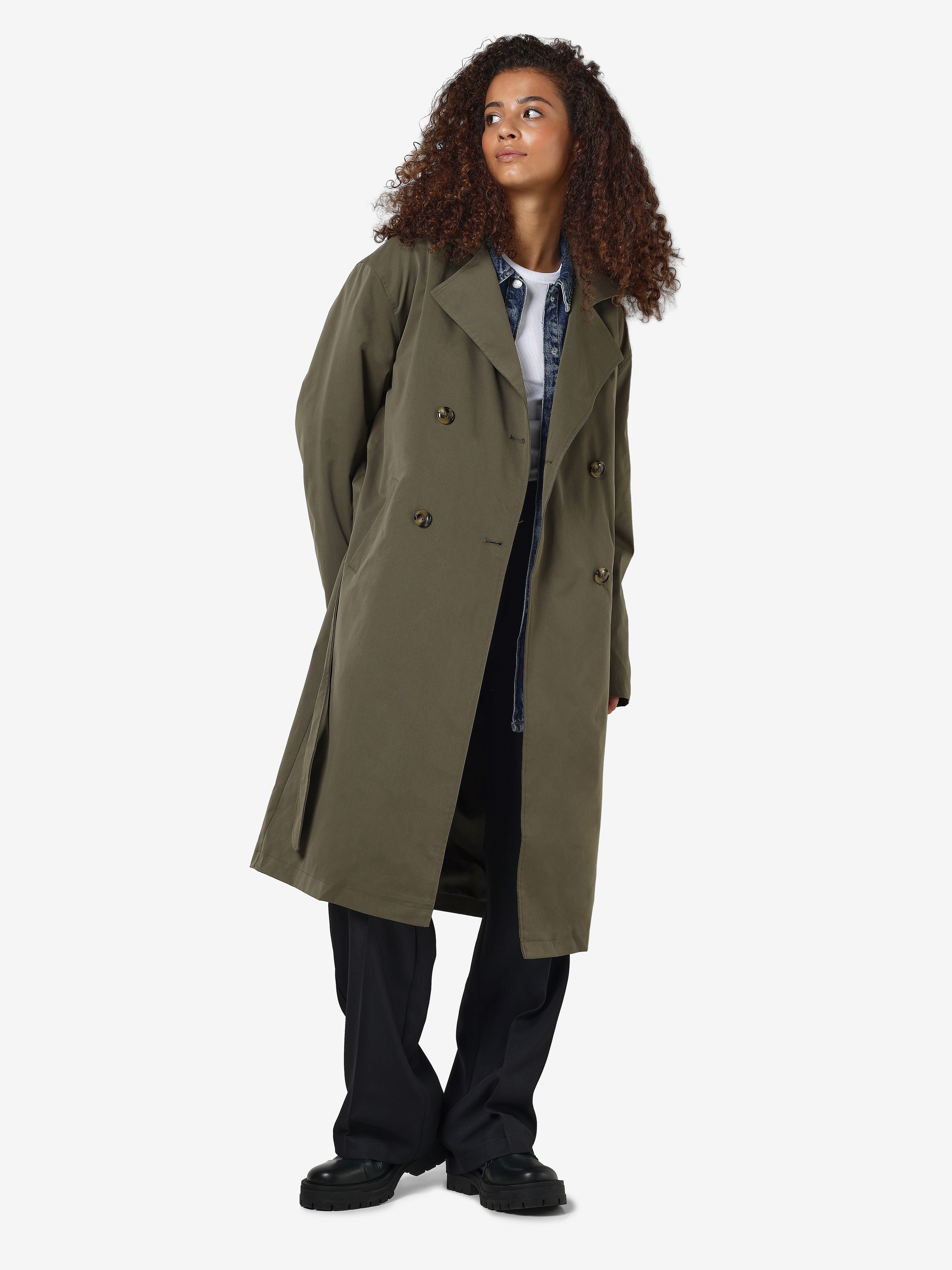 Noisy may Trenchcoat NMMANYA L/S TRENCHCOAT NOOS