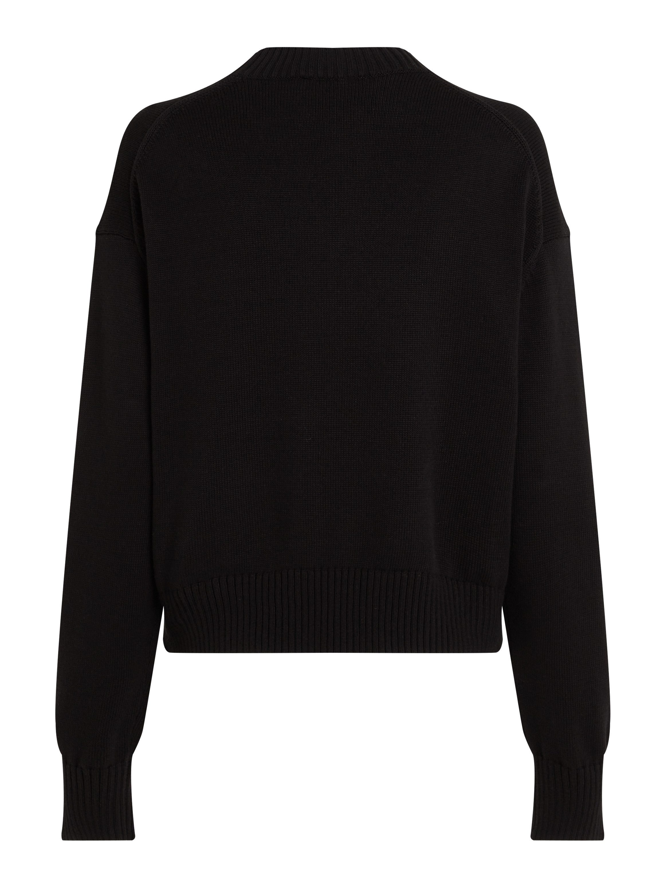 Calvin Klein Trui met ronde hals MONOGRAM EMBRO CREWNECK SWEATER
