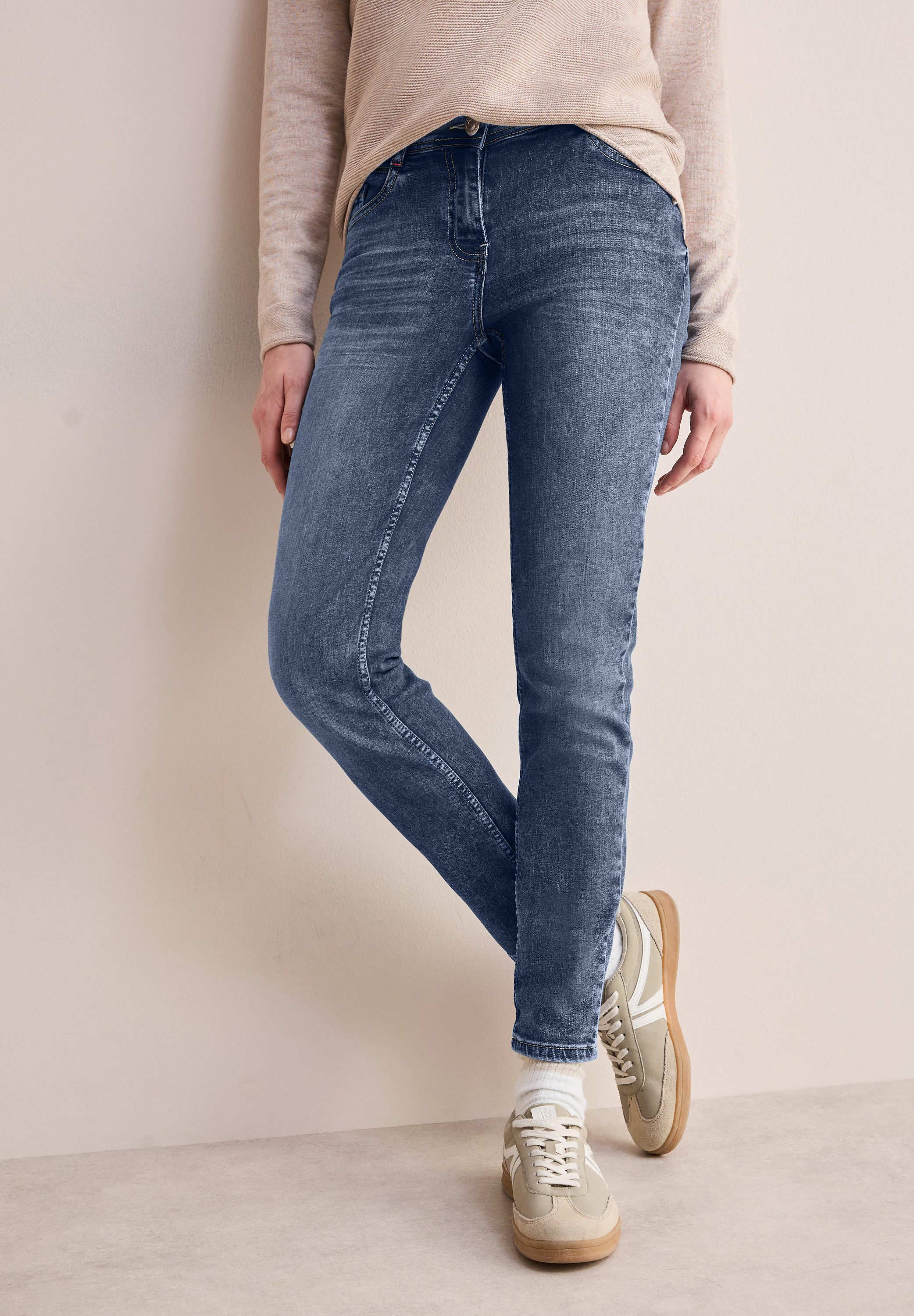 Cecil Regular fit jeans Stijl Scarlett in five-pocketsstijl