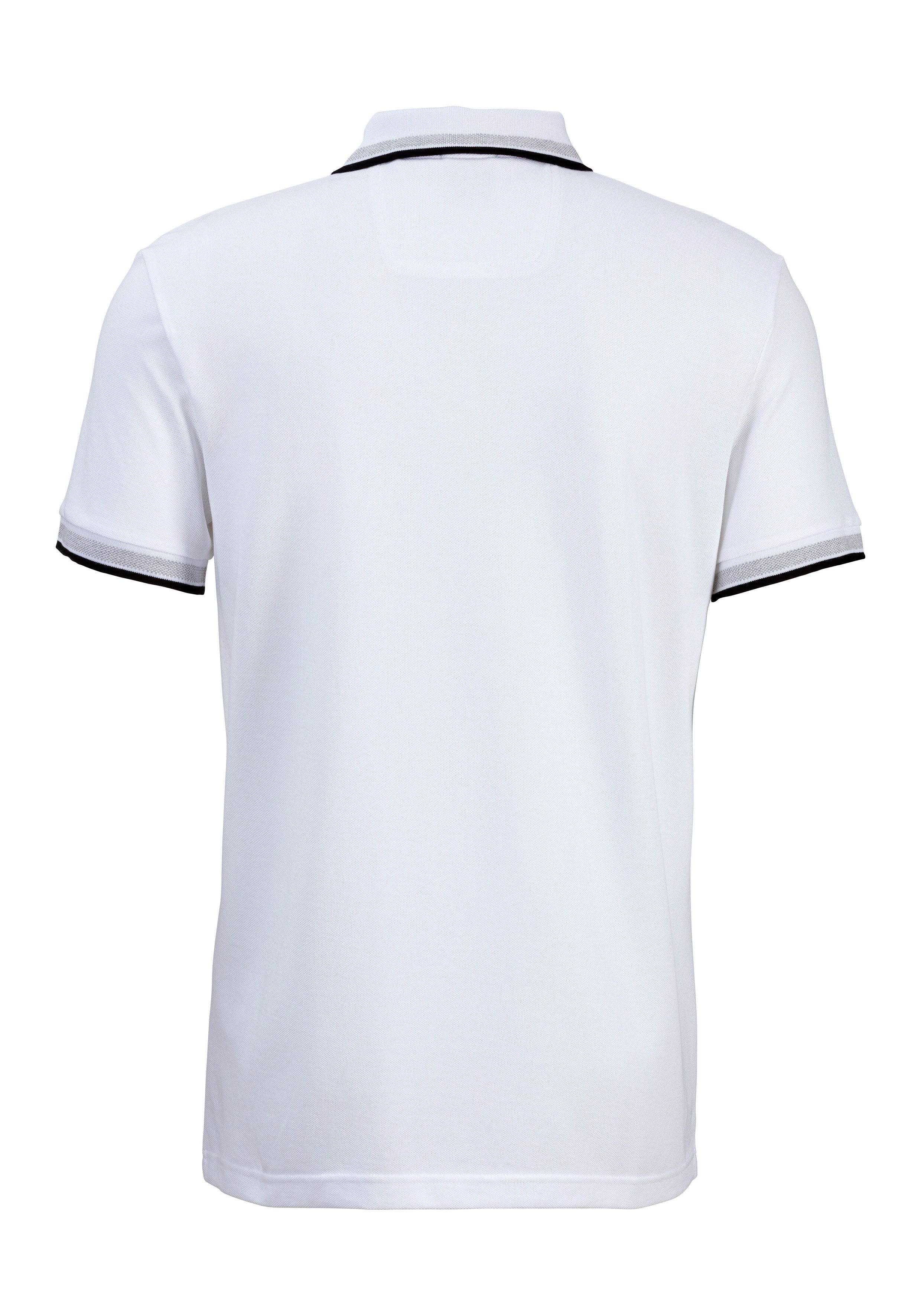 BOSS GREEN Poloshirt PADDY met contrasterende strepen aan de kraag