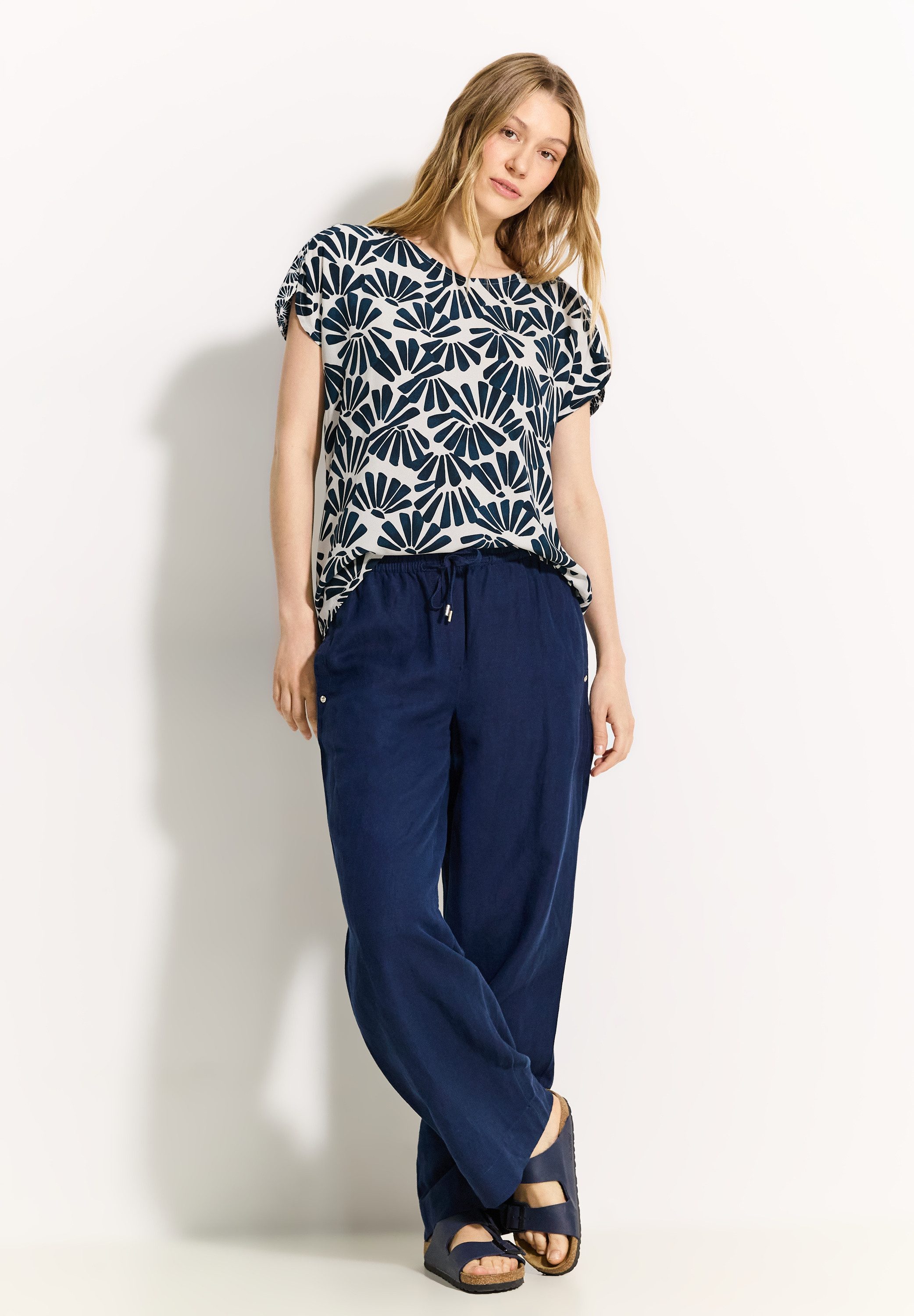 Cecil Blouse met korte mouwen met print all-over