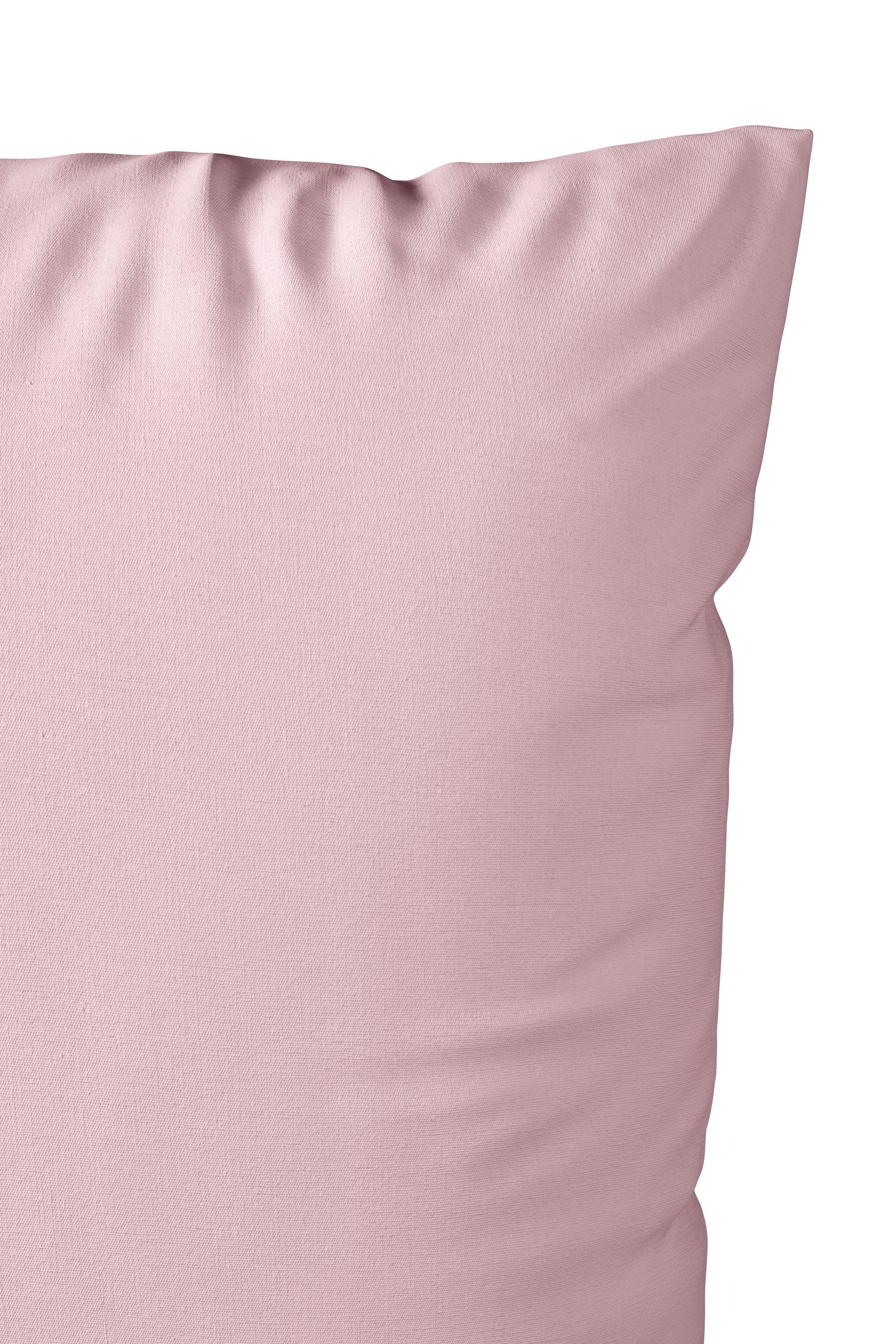my home Overtrekset Desner Premium kwaliteit, 100 % polyester, zeer zacht, uni, vanaf 135x200 cm