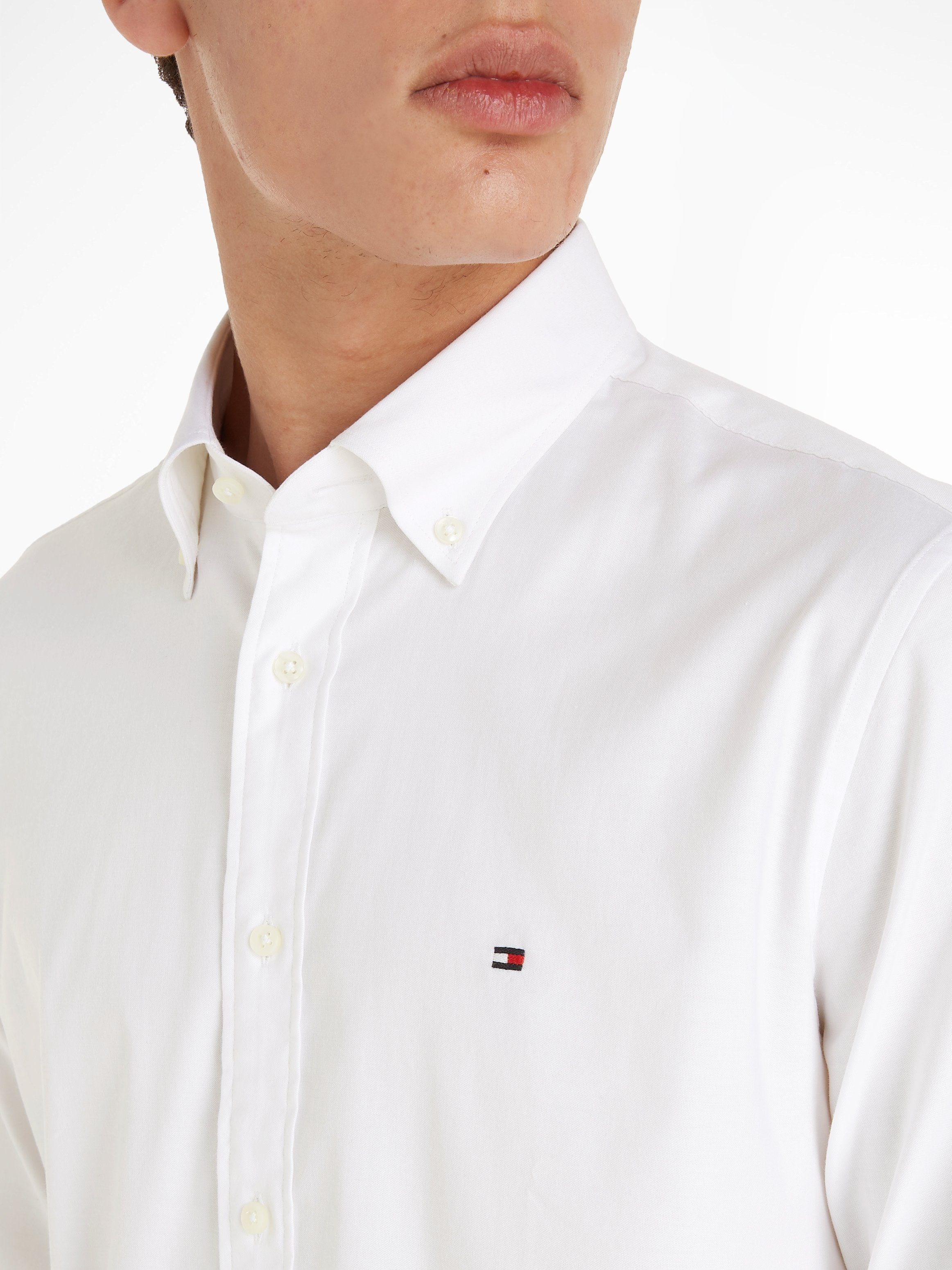 Tommy Hilfiger TAILORED Businessoverhemd CL FLEX OXF RF SHIRT