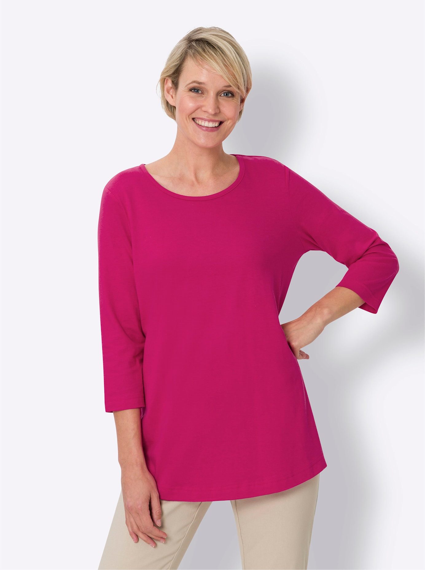 Classic Basics Lang shirt Set van 2 shirts (2-delig)