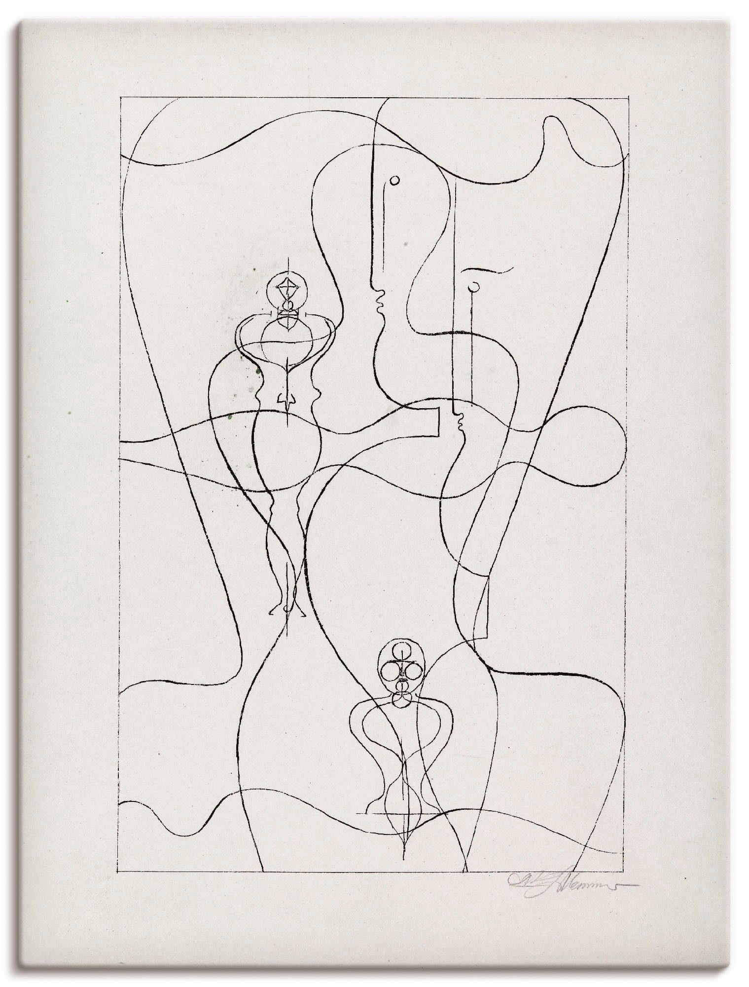 Artland Artprint Figurenplan. 1920 (1 stuk)