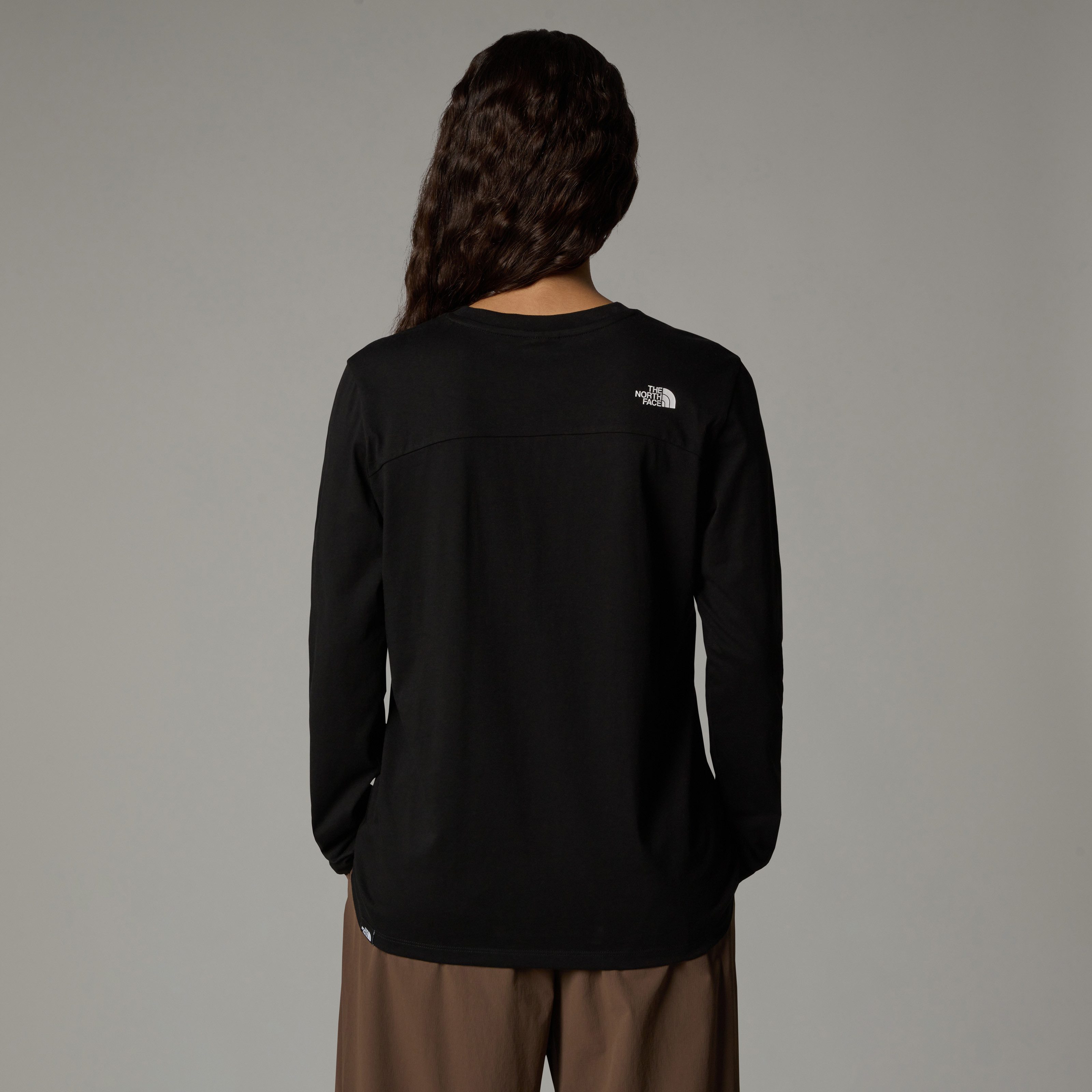 The North Face Shirt met lange mouwen Simple Dome langarmshirt voor dames