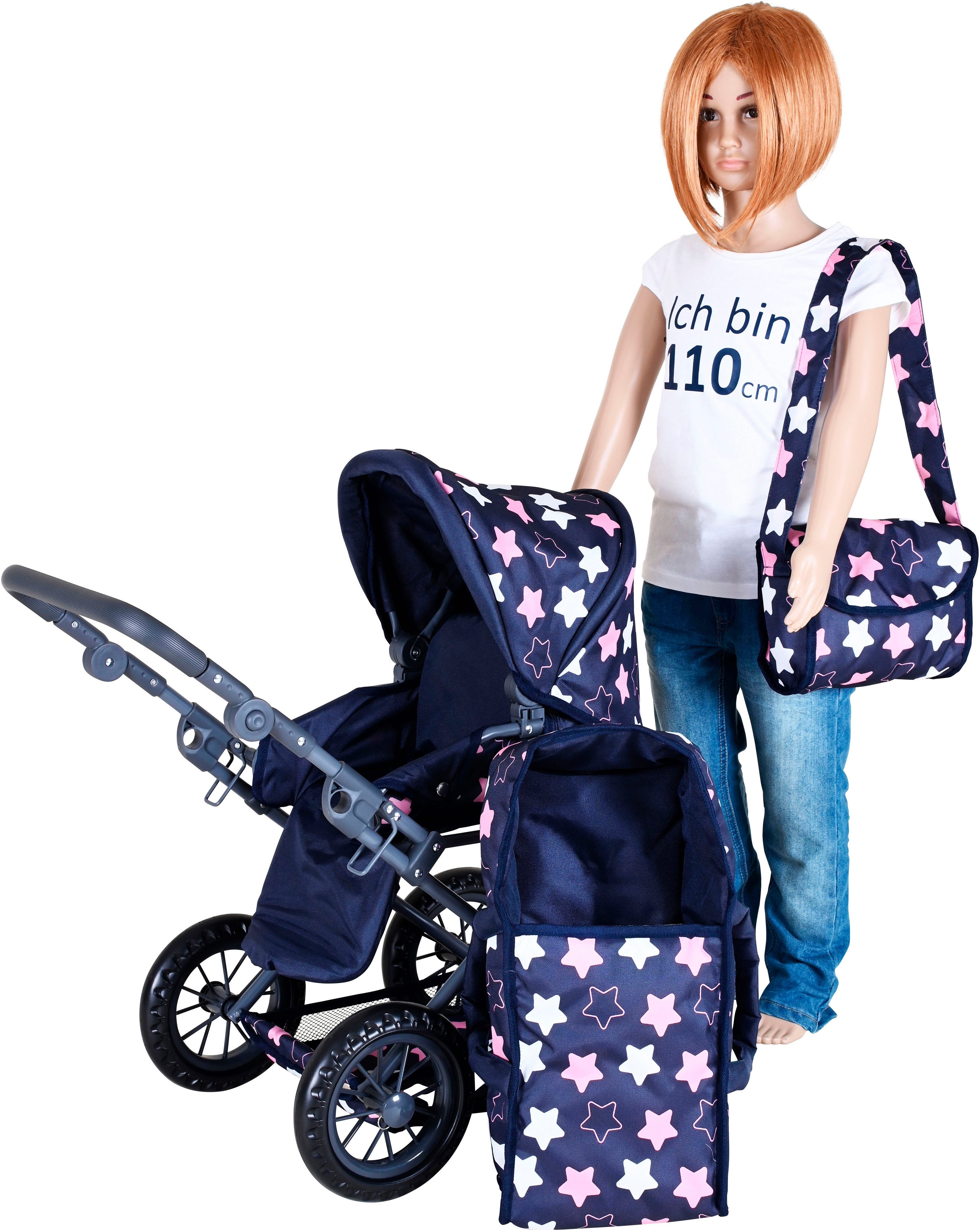 Knorrtoys® Combi-poppenwagen Ruby