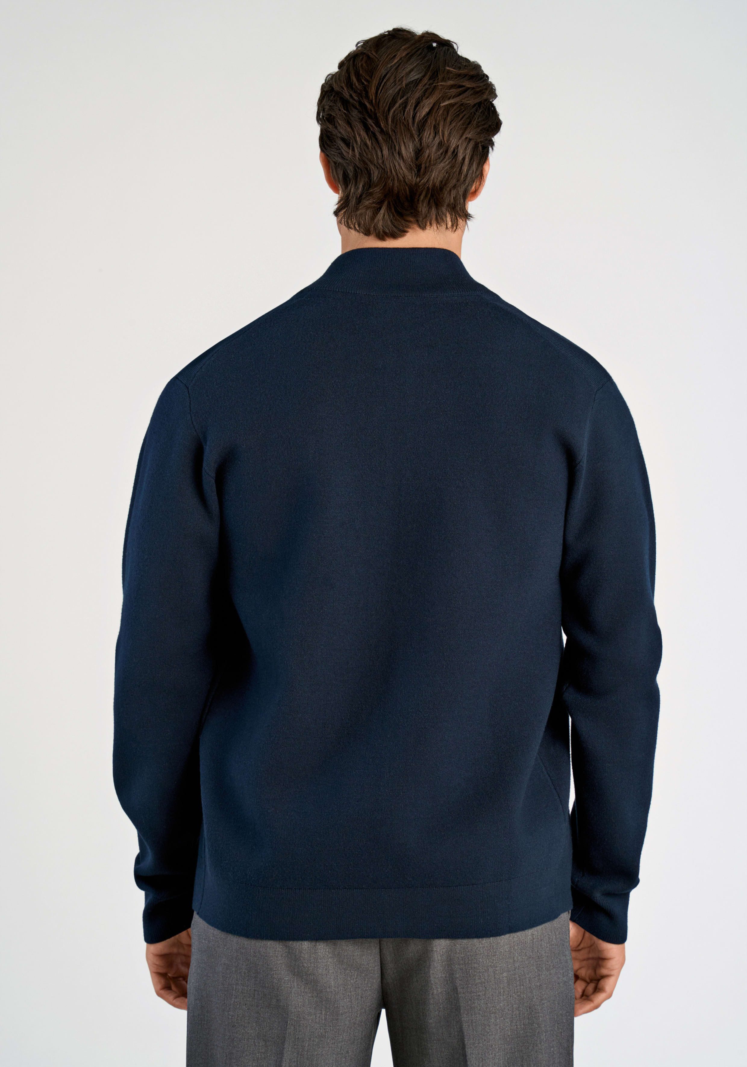 LINDBERGH Cardigan met viscose en ritssluiting