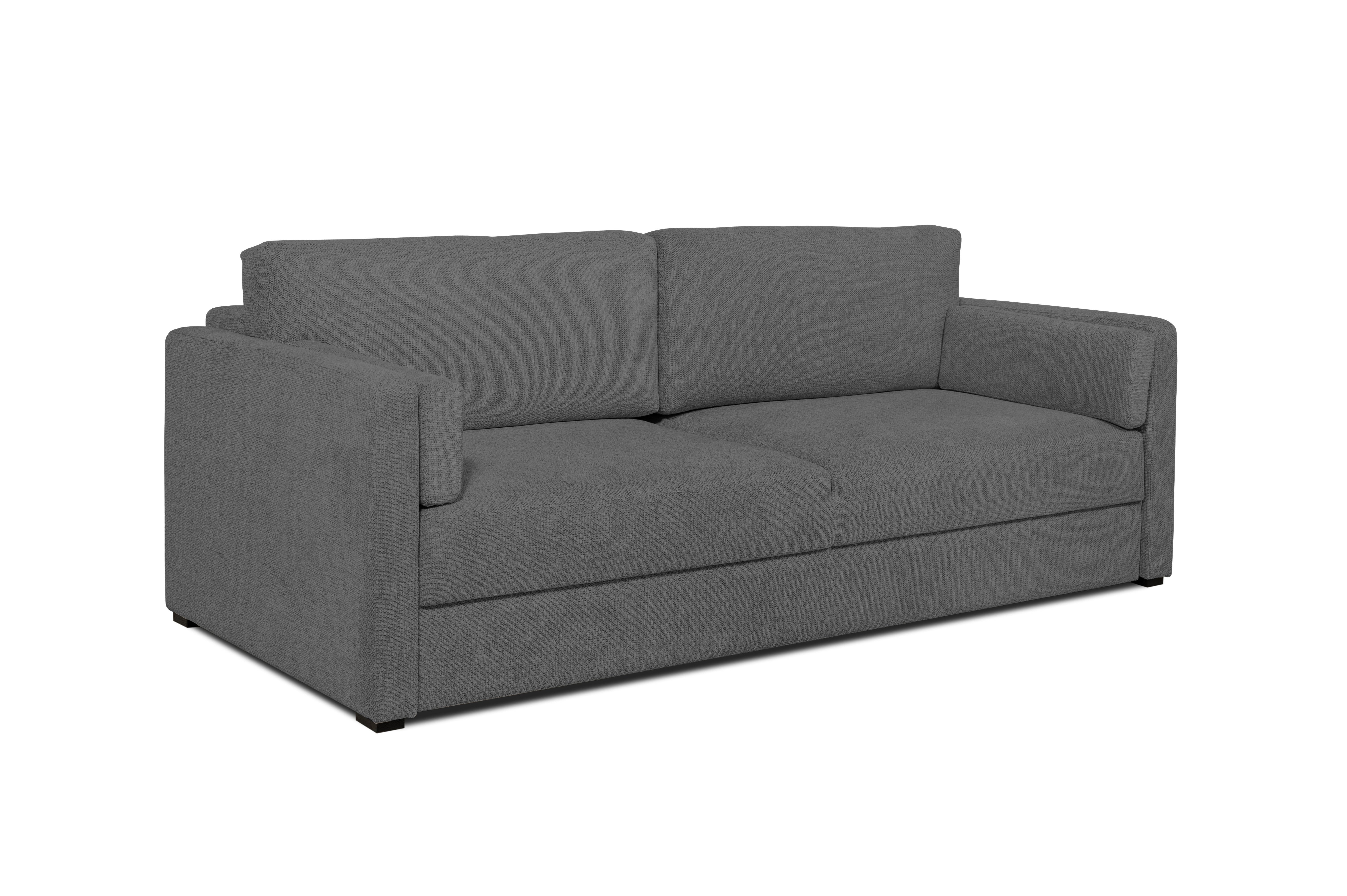 Home affaire Slaapbank Calrence met opklapbare slaapfunctie, twee armleuningversies in de serie